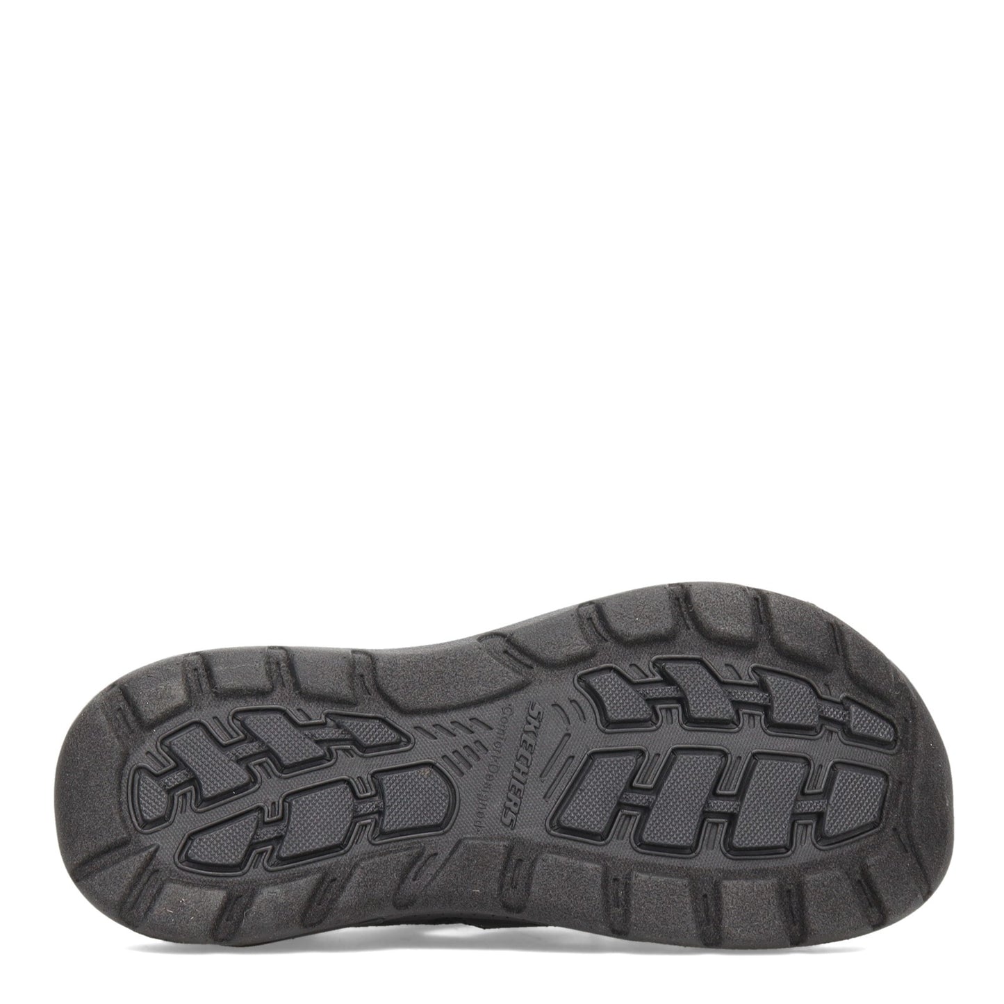 Peltz Shoes Men's Skechers Arch Fit Motley SD - Verlander Sandal BLACK 204348-BLK