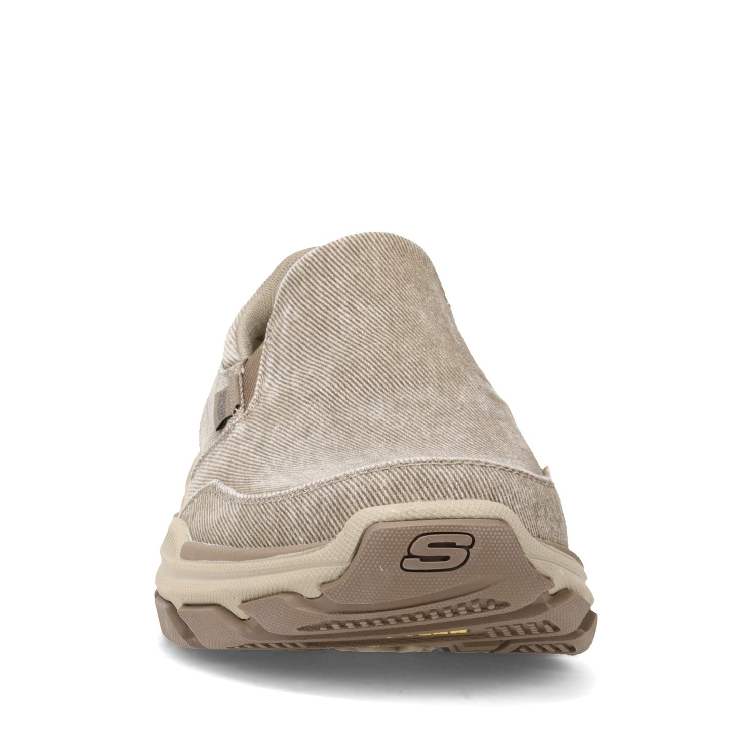 Peltz Shoes Men's Skechers Relaxed Fit: Respected - Fallston Slip-On TAUPE 204387-TPE