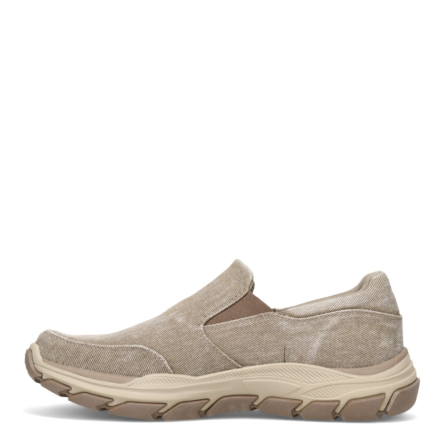 Peltz Shoes Men's Skechers Relaxed Fit: Respected - Fallston Slip-On TAUPE 204387-TPE