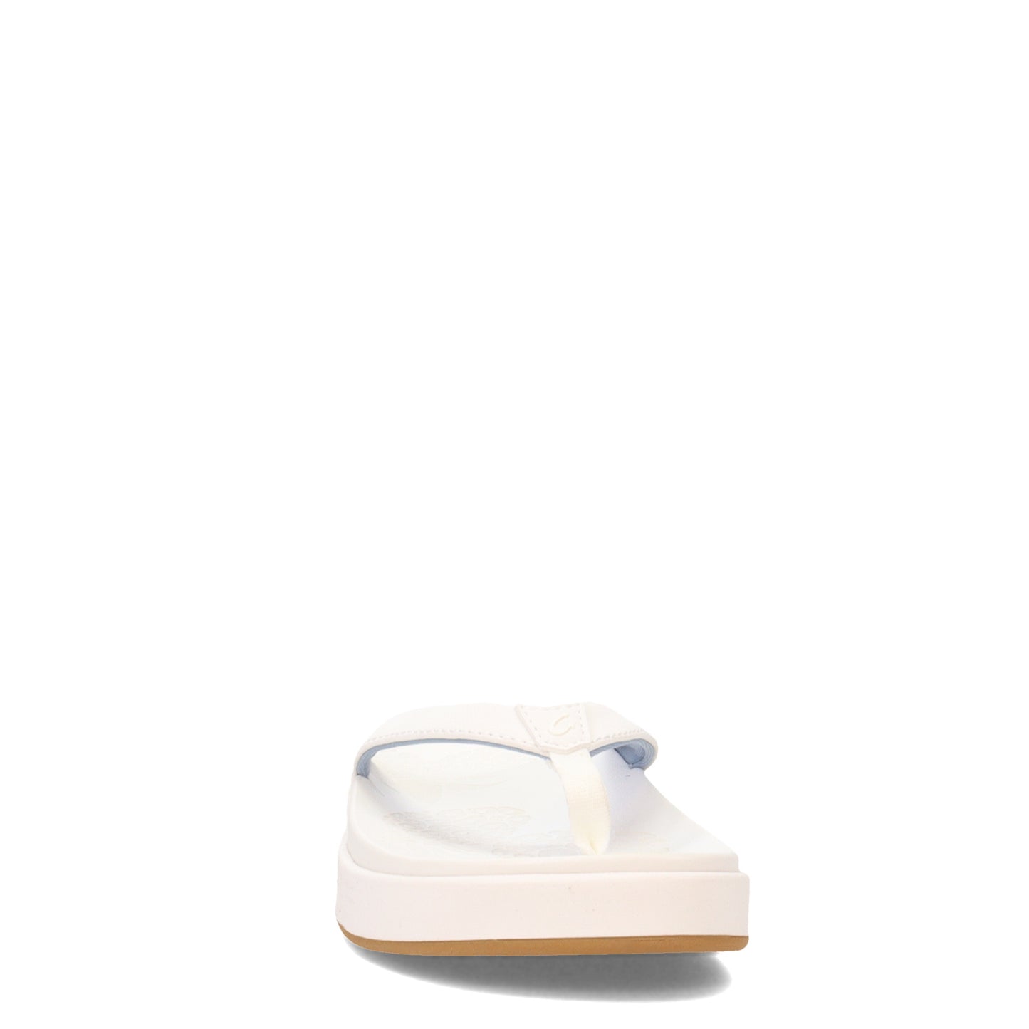 Peltz Shoes Women's OluKai Nu'a Pi'o Sandal WHITE 20445-WBWB