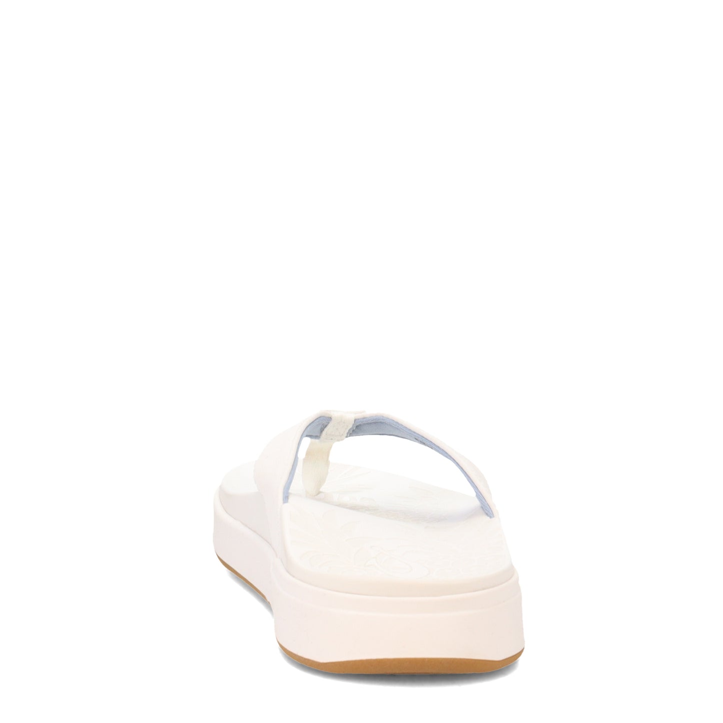 Peltz Shoes Women's OluKai Nu'a Pi'o Sandal WHITE 20445-WBWB