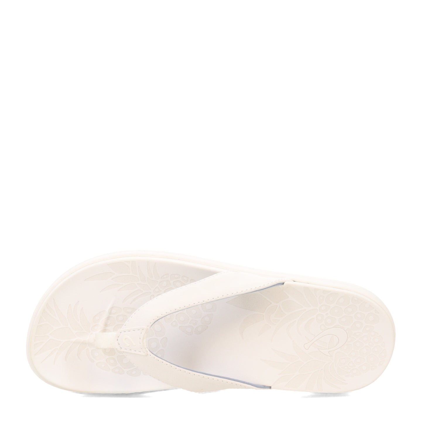 Peltz Shoes Women's OluKai Nu'a Pi'o Sandal WHITE 20445-WBWB