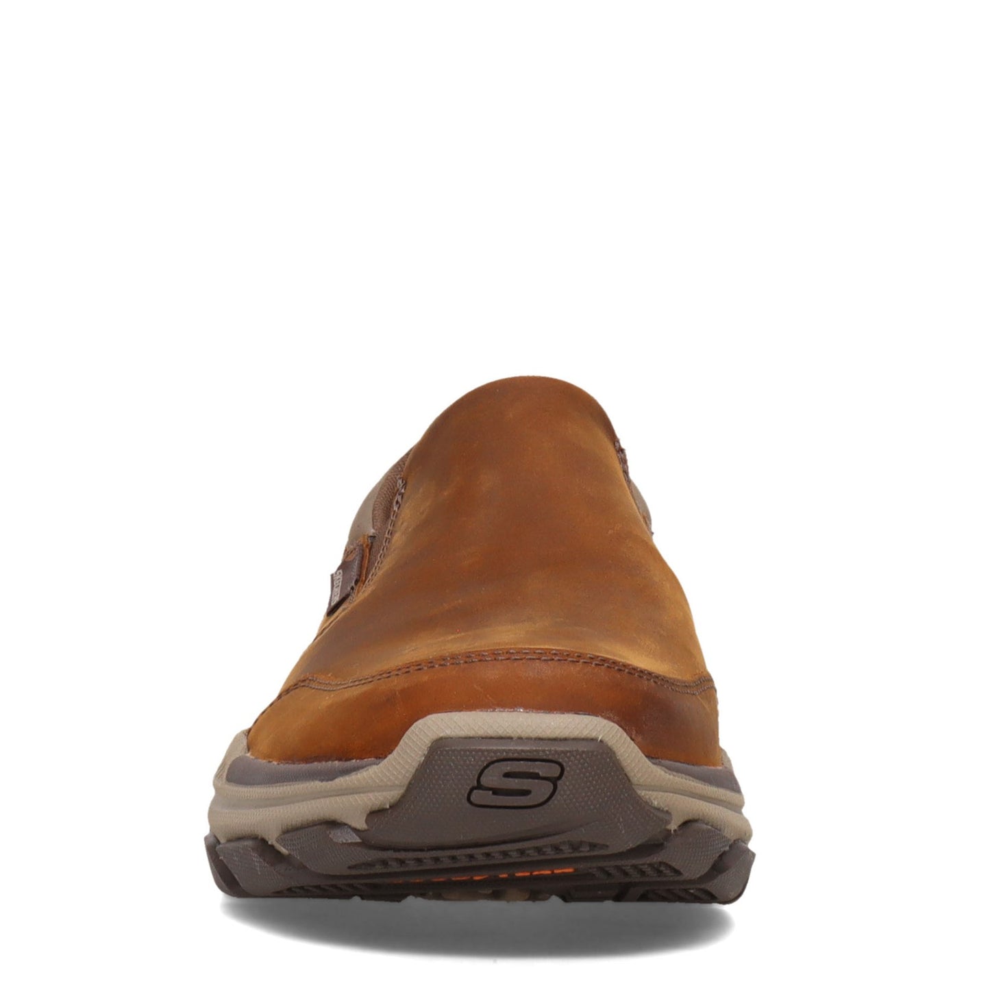 Peltz Shoes Men's Skechers Relaxed Fit: Respected - Calum Slip-On Dark Brown 204480-CDB