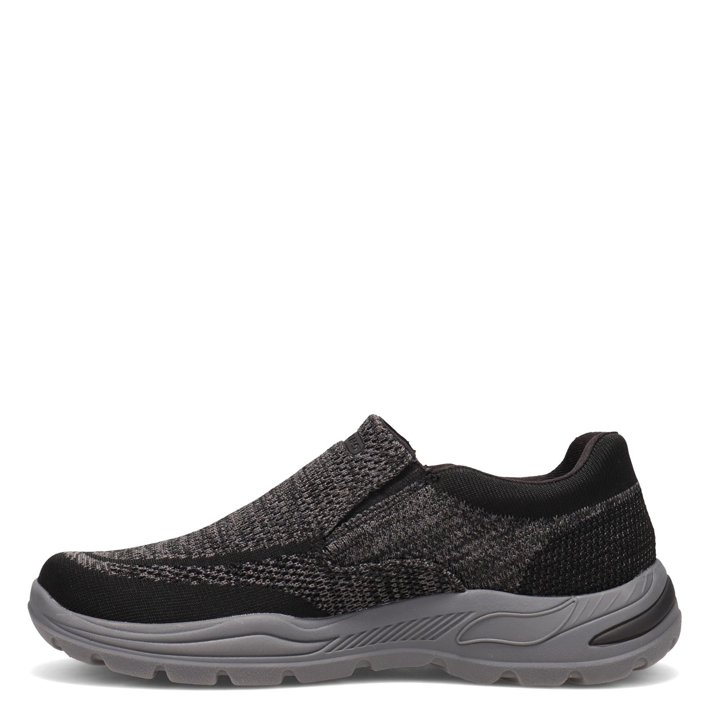 Peltz Shoes Men's Skechers Arch Fit Motley - Vaseo Slip-On BLACK 204495-BLK
