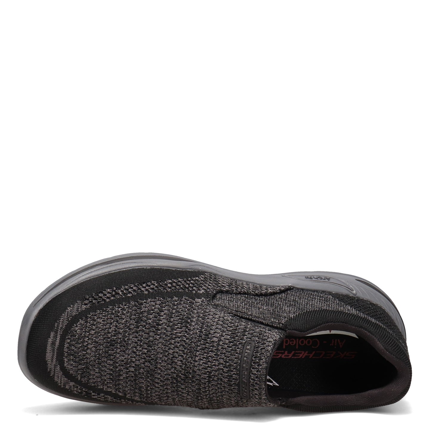 Peltz Shoes Men's Skechers Arch Fit Motley - Vaseo Slip-On BLACK 204495-BLK