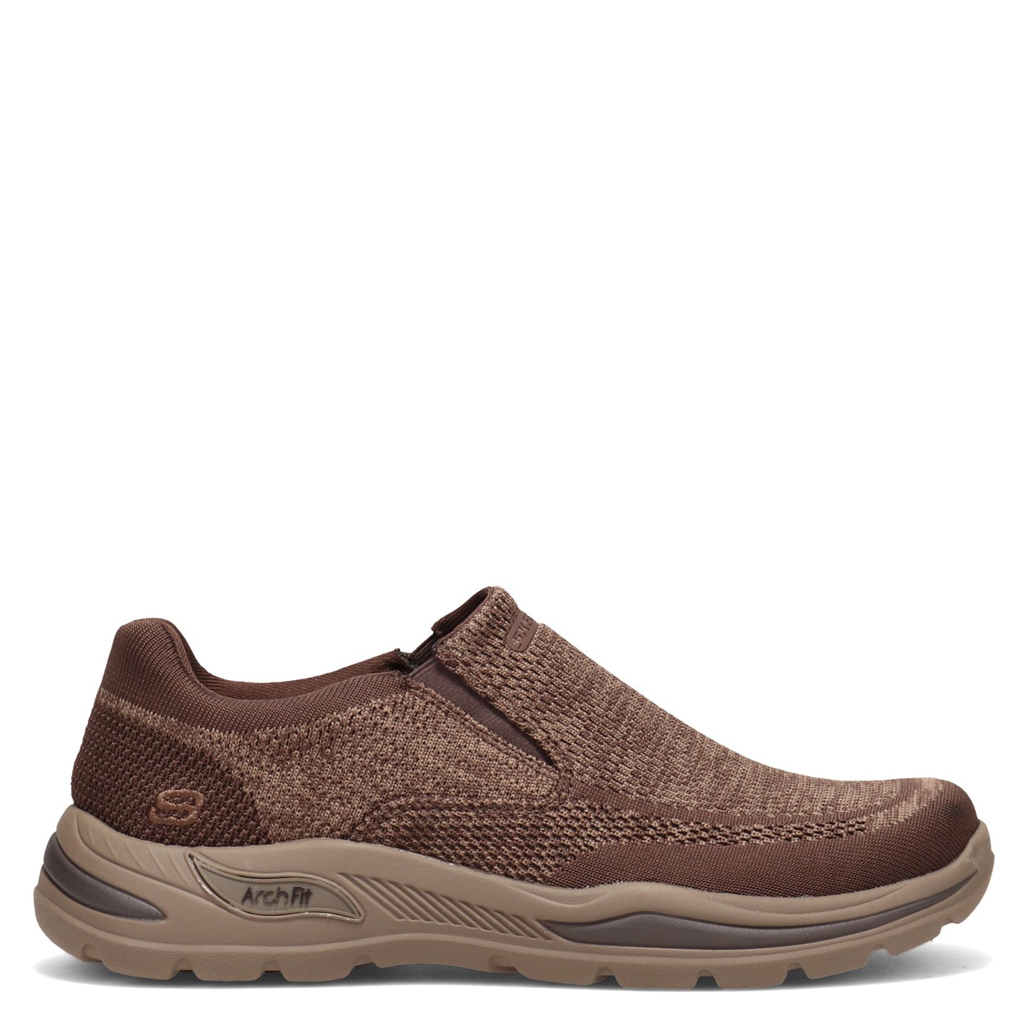 Peltz Shoes Men's Skechers Arch Fit Motley - Vaseo Slip-On BROWN 204495-BRN