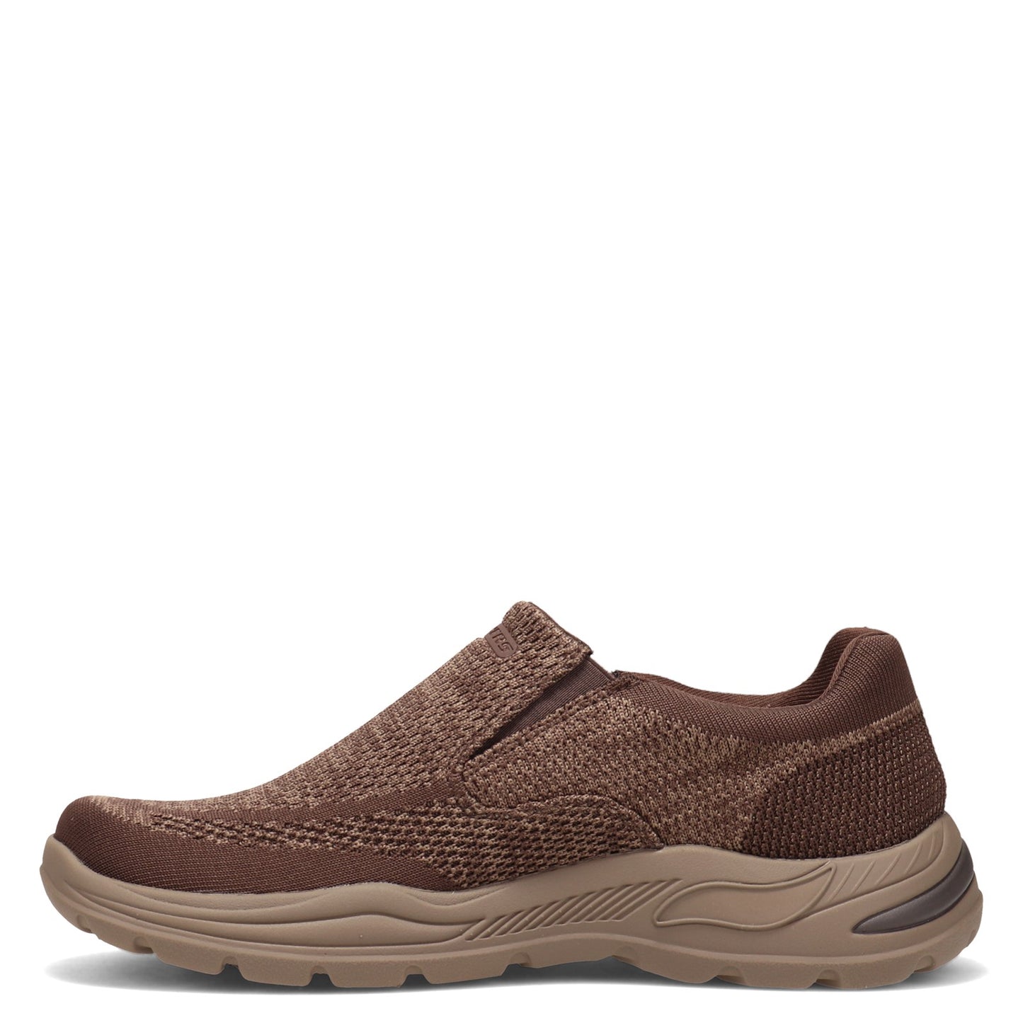 Peltz Shoes Men's Skechers Arch Fit Motley - Vaseo Slip-On BROWN 204495-BRN