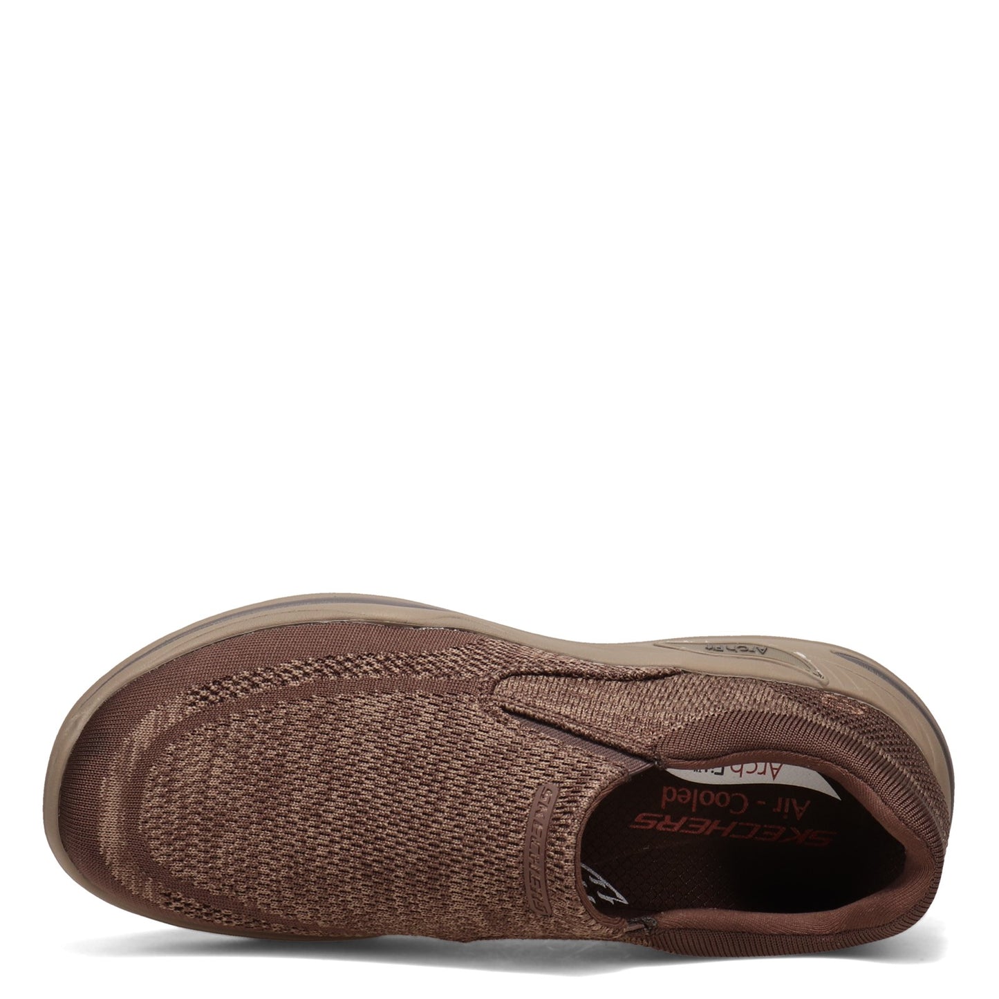 Peltz Shoes Men's Skechers Arch Fit Motley - Vaseo Slip-On BROWN 204495-BRN