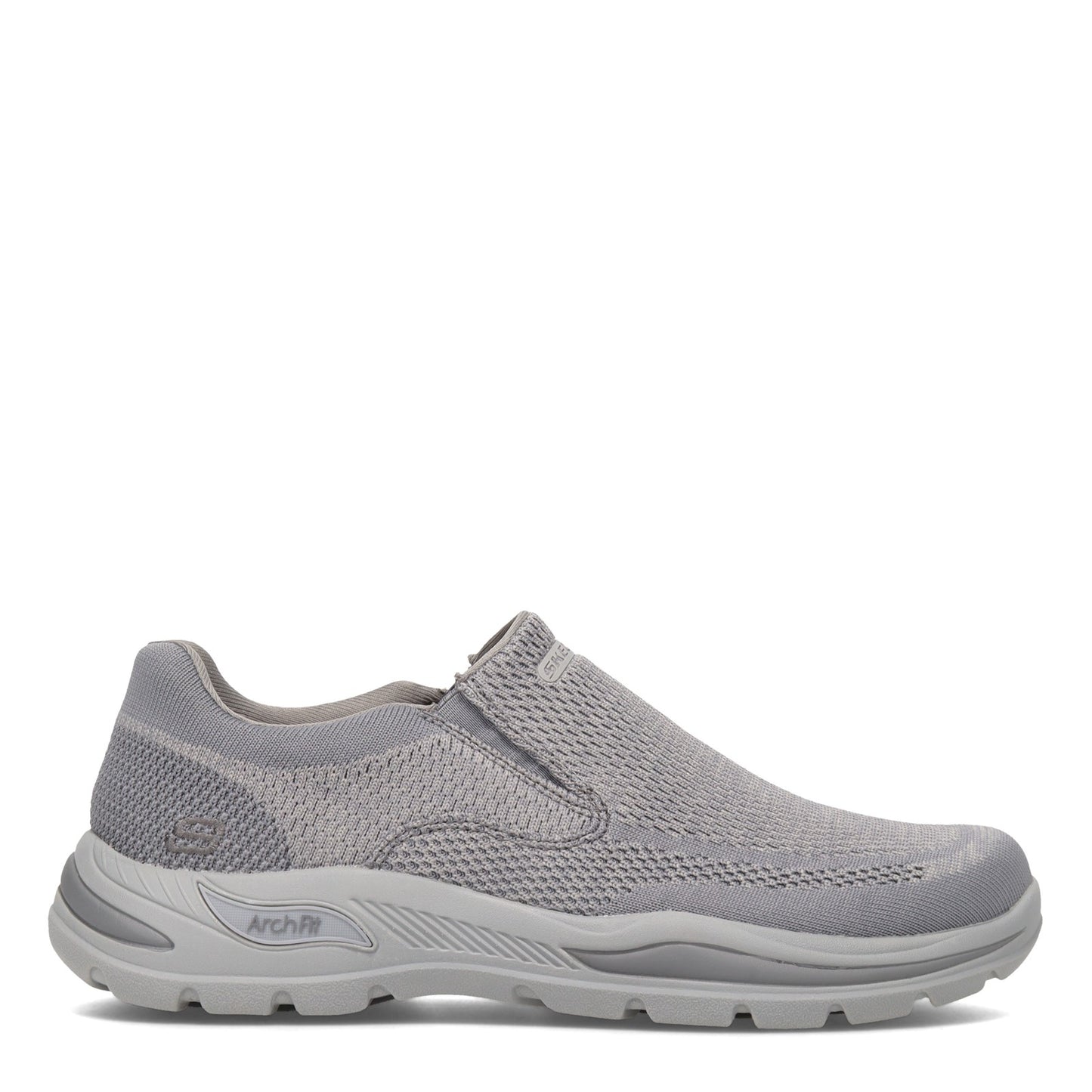 Peltz Shoes Men's Skechers Arch Fit Motley - Vaseo Slip-On CHARCOAL 204495-CHAR