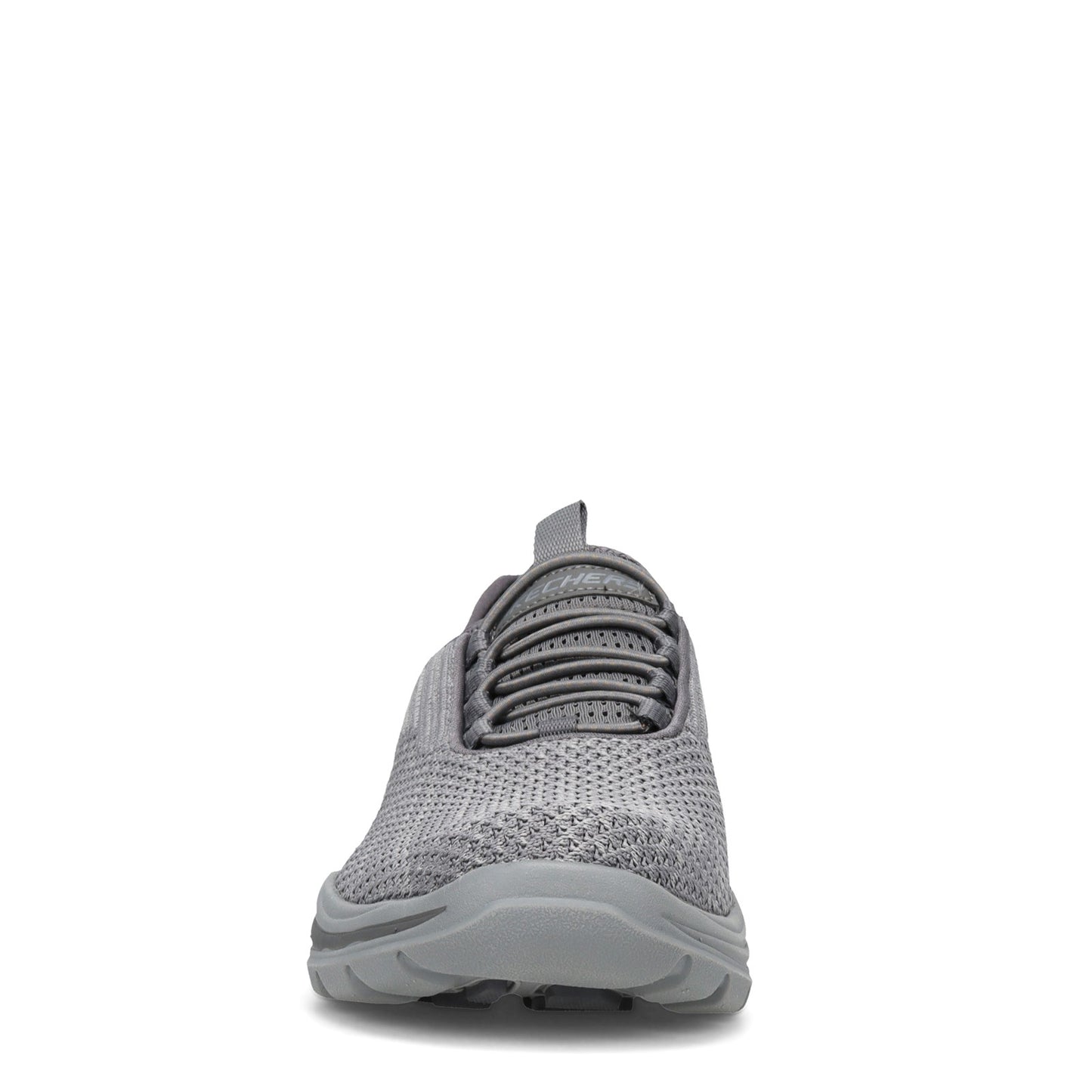 Peltz Shoes Men's Skechers Arch Fit Motley - Harkin Slip-On GRAY 204496-GRY