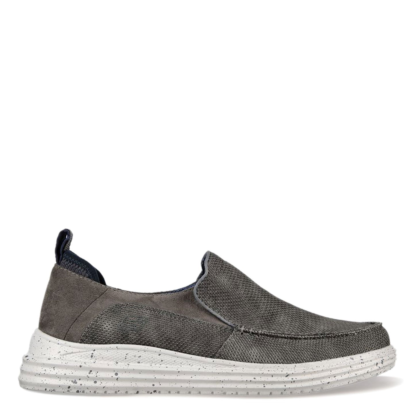 Peltz Shoes Men's Skechers Proven - Renco Slip-On CHARCOAL 204568-CHAR