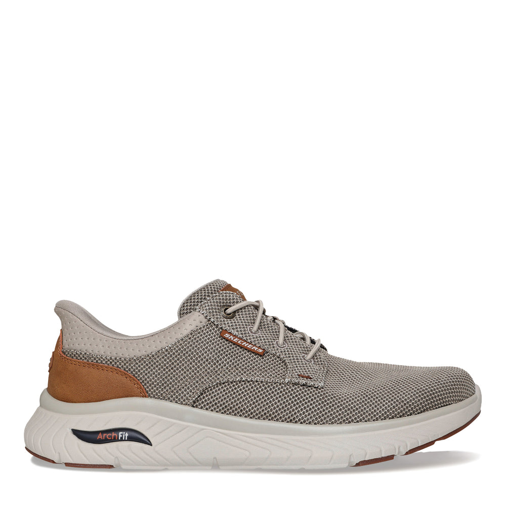 Skechers Men Size 11.5WW  Extra Wide Fit Memory Foam Slip On Shoes Taupe SKECHERS SLIP-INS RELAXED FIT: STERLING-RAMONE | DANFORM  main image 2