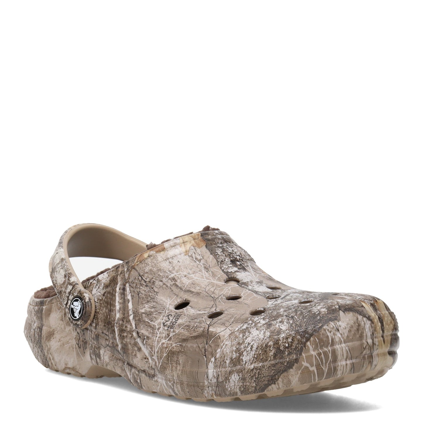 Peltz Shoes Men's Crocs Classic Lined Clog Camouflage 205377-280