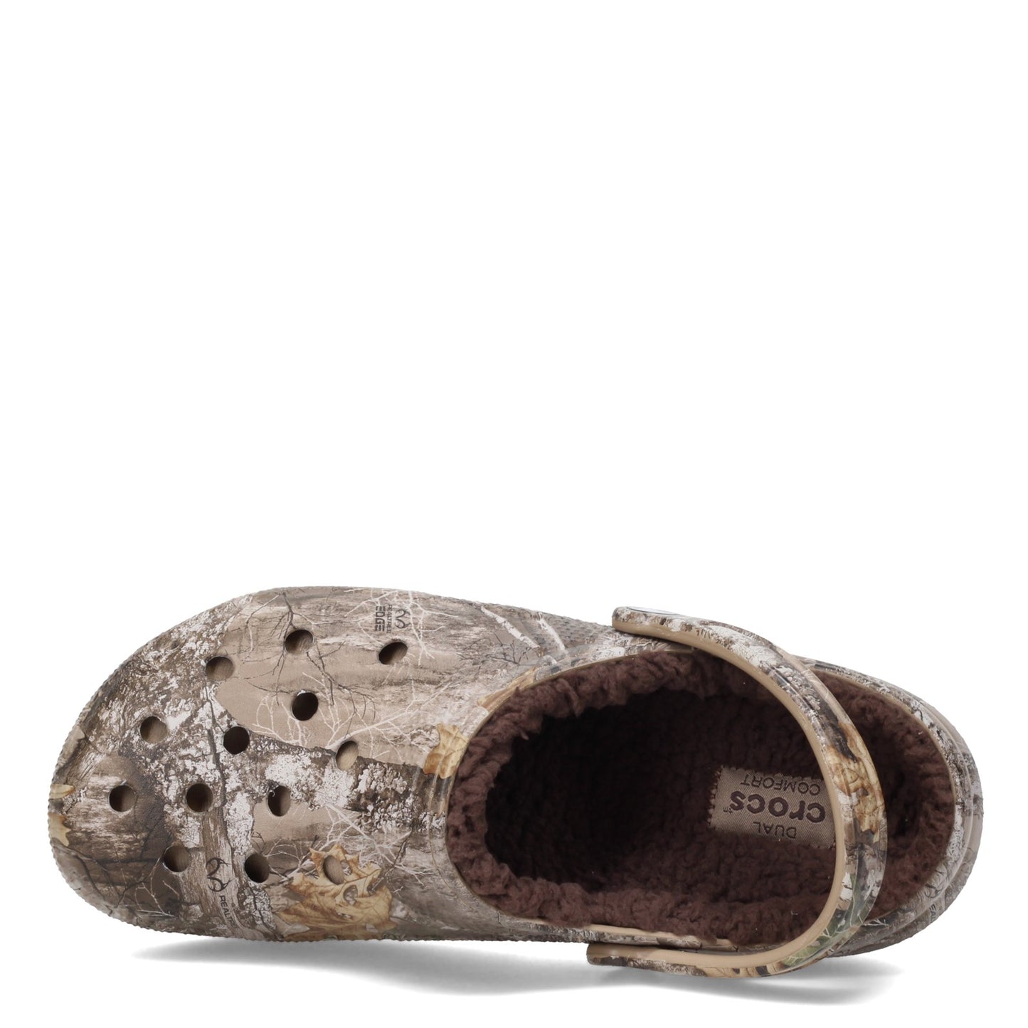 Peltz Shoes Men's Crocs Classic Lined Clog Camouflage 205377-280