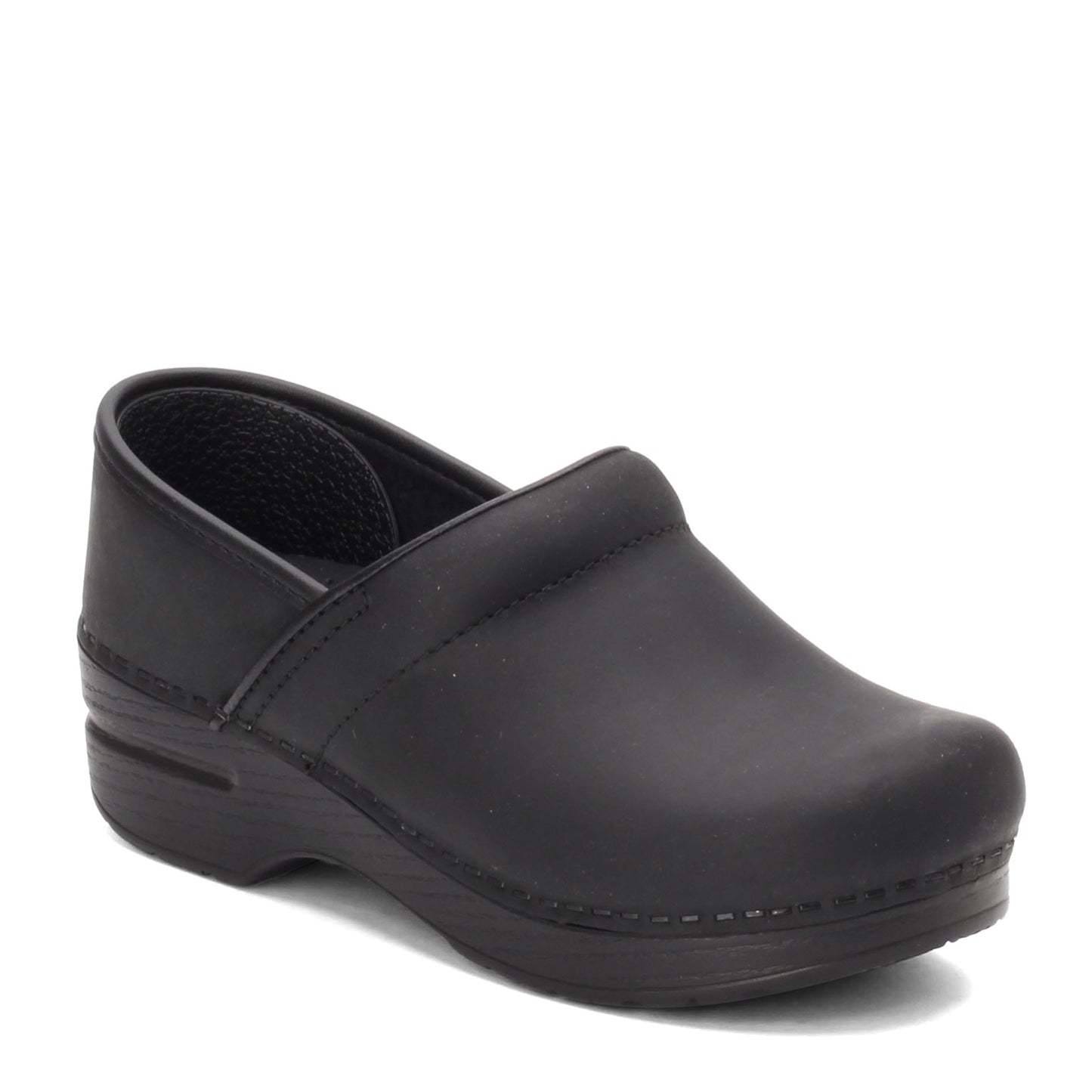 Peltz Shoes Women's Dansko Professional Clog Black Oiled 206-020202