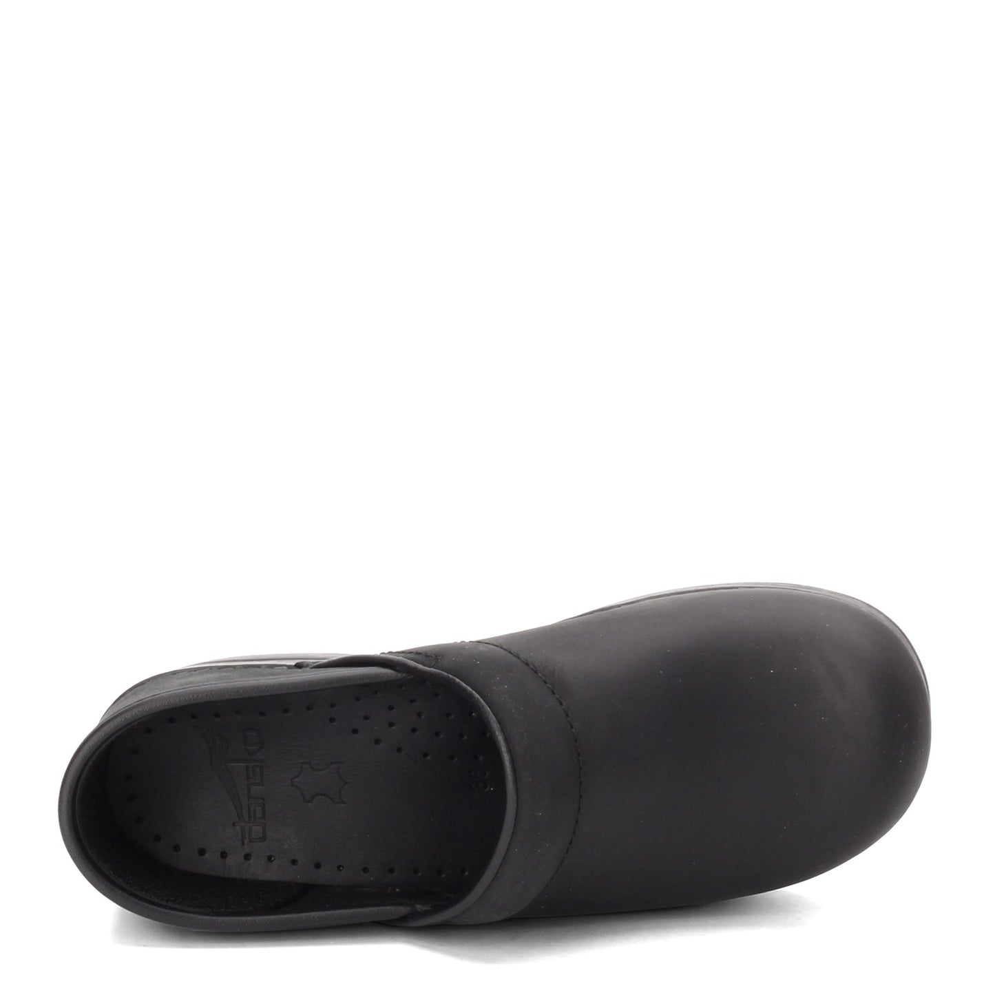 Peltz Shoes Women's Dansko Professional Clog Black Oiled 206-020202