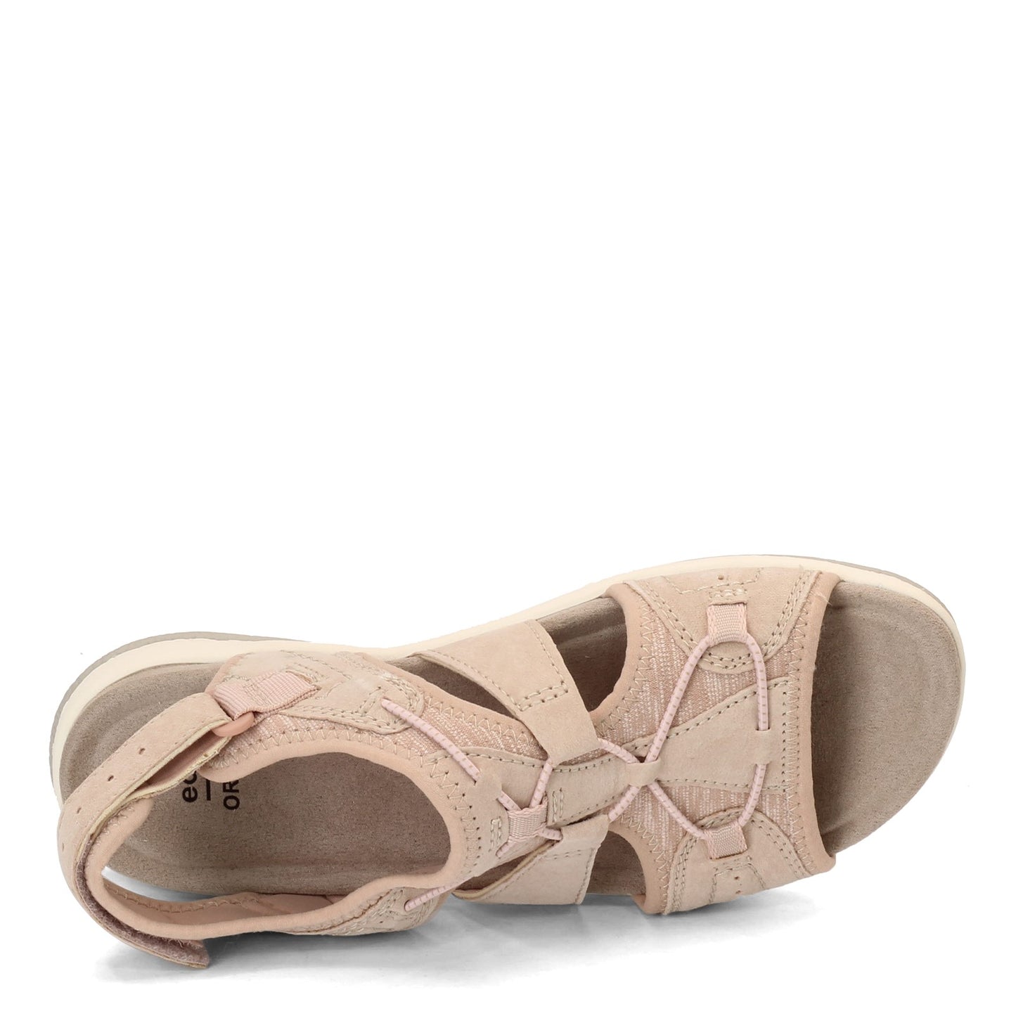 Peltz Shoes Women's Earth Origins Savoy Siena Sandal BLUSH 206993W-670