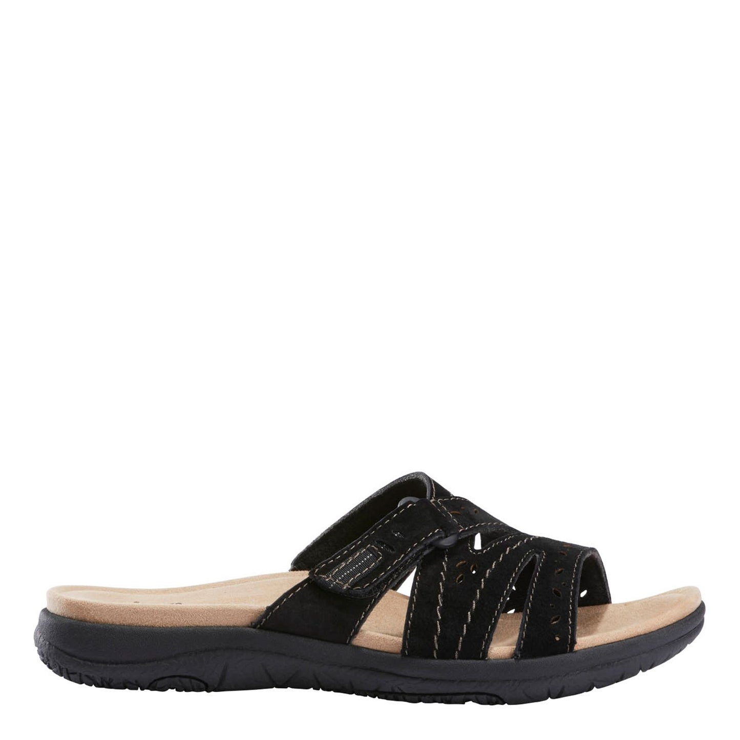 Peltz Shoes Women's Earth Origins Savoy Shantel Sandal BLACK 207025W-001