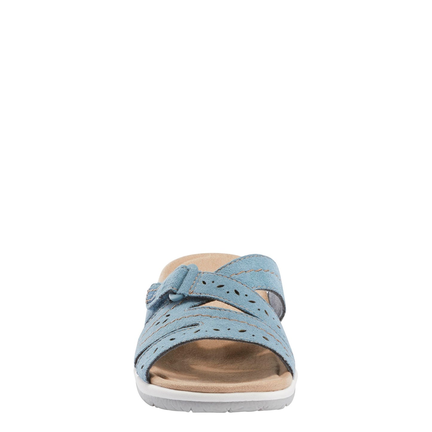 Peltz Shoes Women's Earth Origins Savoy Shantel Sandal BLUE 207025W-425