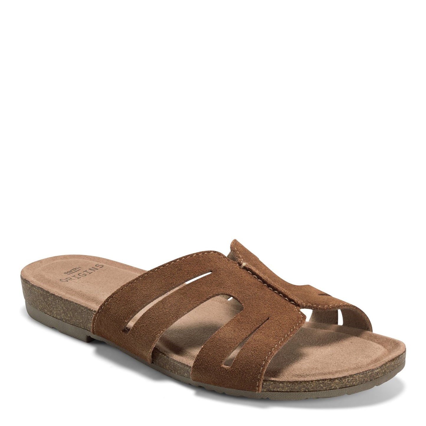 Peltz Shoes Women's Earth Origins Lyndon Luna Sandal COGNAC 207240W-295