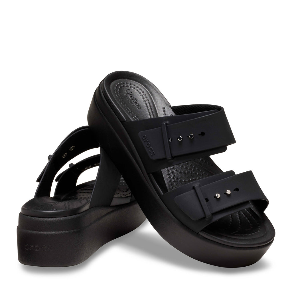 Women's Crocs, Brooklyn Buckle Sandal