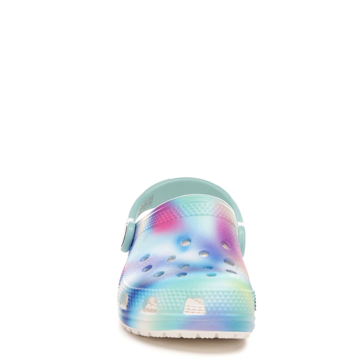 Peltz Shoes Kids' Crocs Solarized Classic Clog - Little Kid & Big Kid White/Blue 207587-94S K