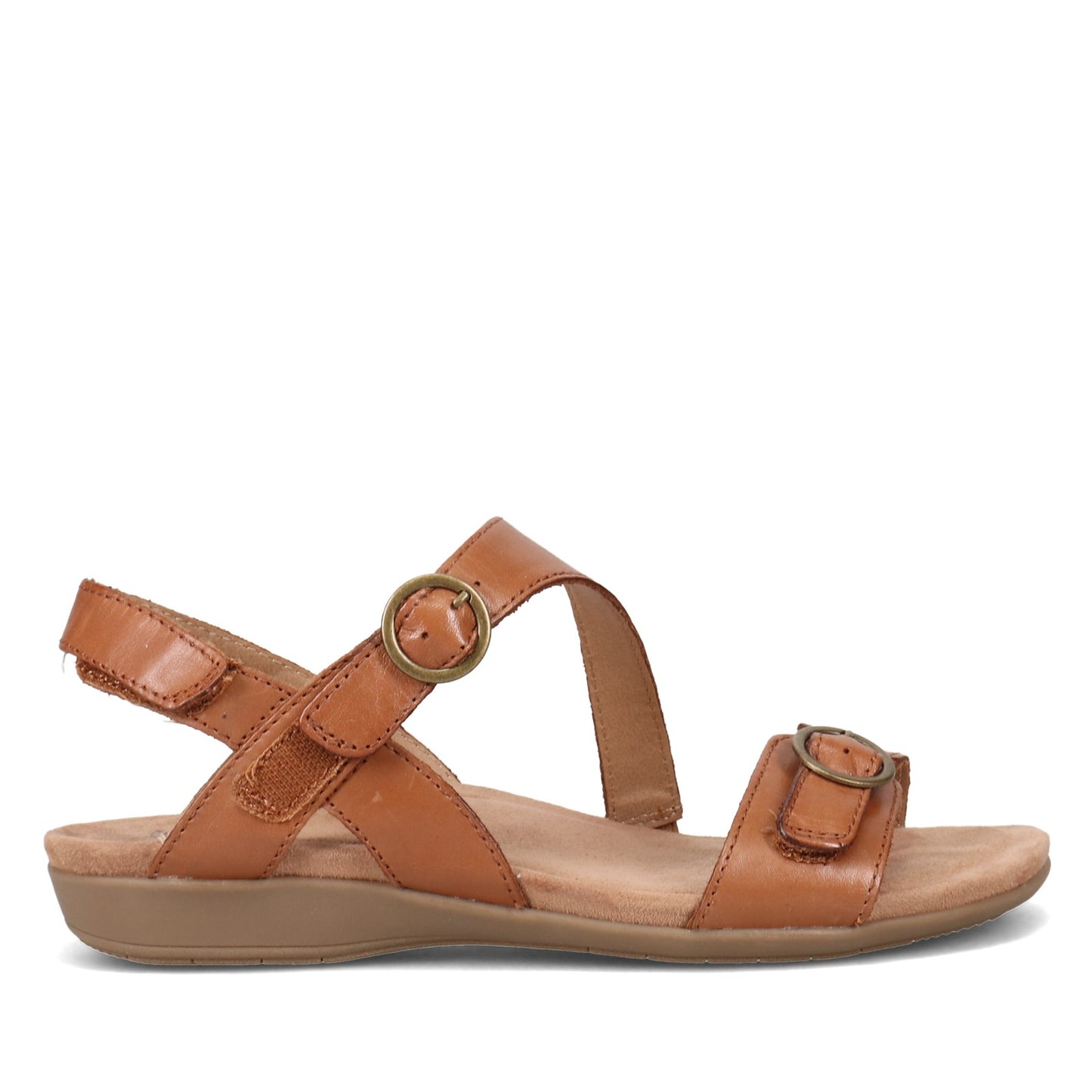 Peltz Shoes Women's Earth Origins Beck Sandal BROWN 207600W-216