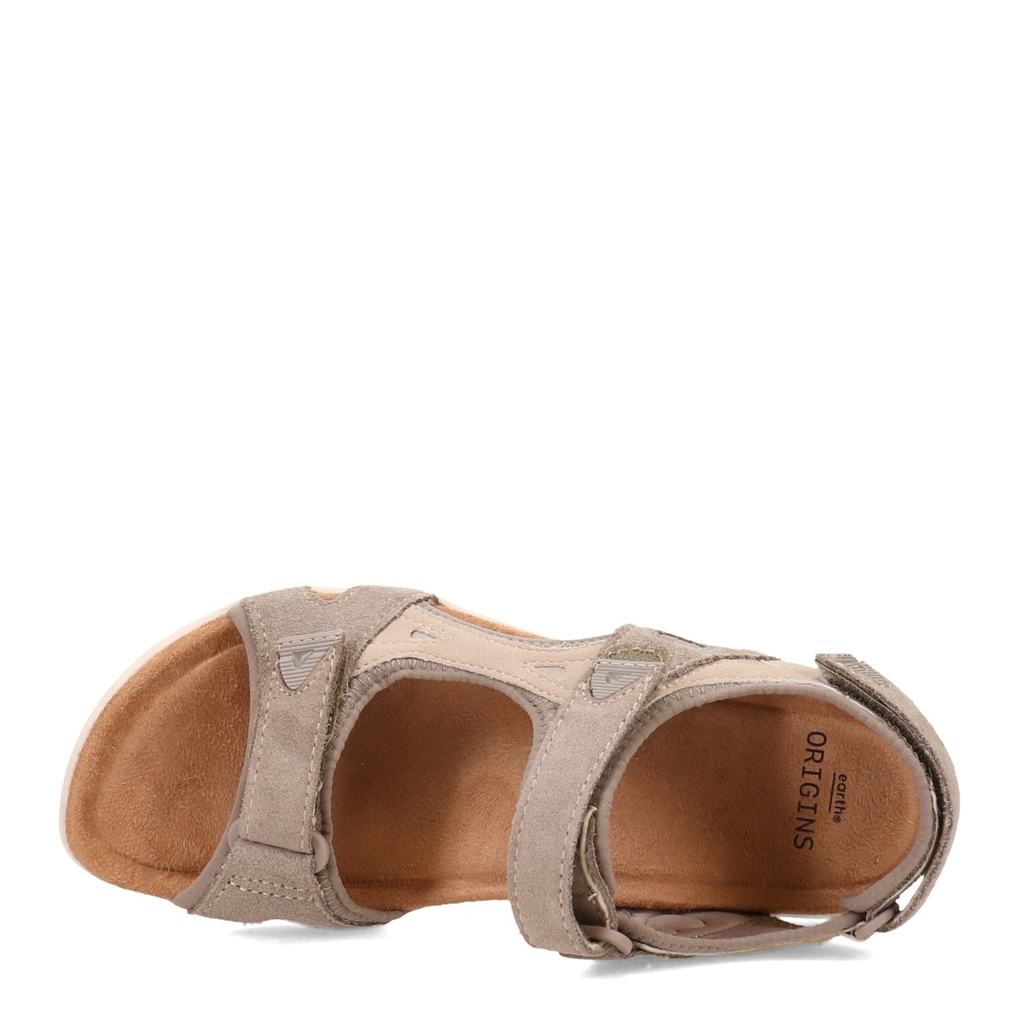 Peltz Shoes Women's Earth Origins Skylar Sandal GRANITE 207607-037