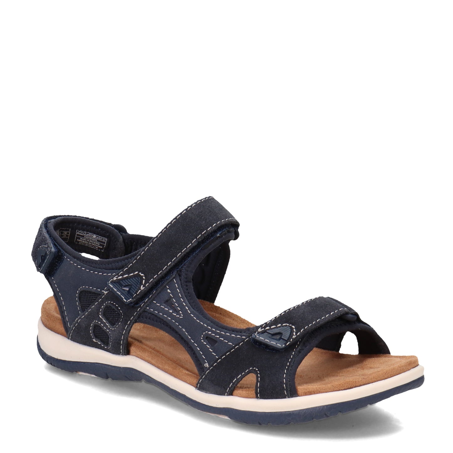 Peltz Shoes Women's Earth Origins Skylar Sandal BLUEBERRY 207607W-403