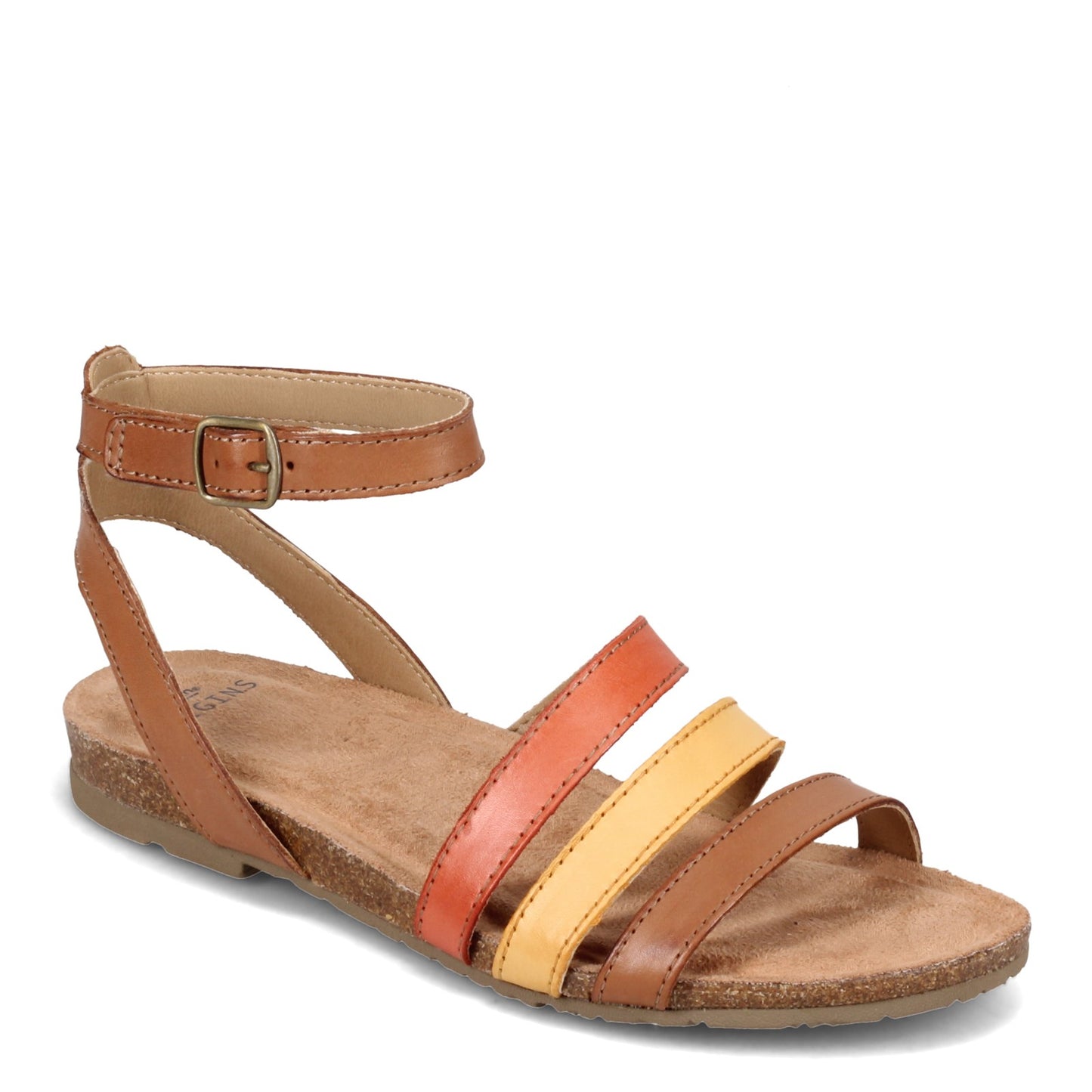 Peltz Shoes Women's Earth Origins Leesa Sandal ALPACA 207621W-216