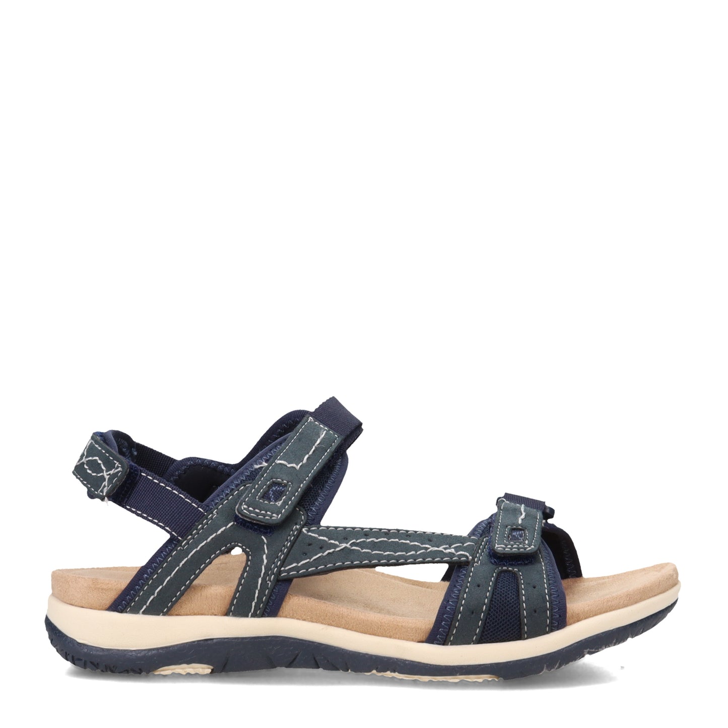 Peltz Shoes Women's Earth Origins Shayla Sandal NAVY 207633-400