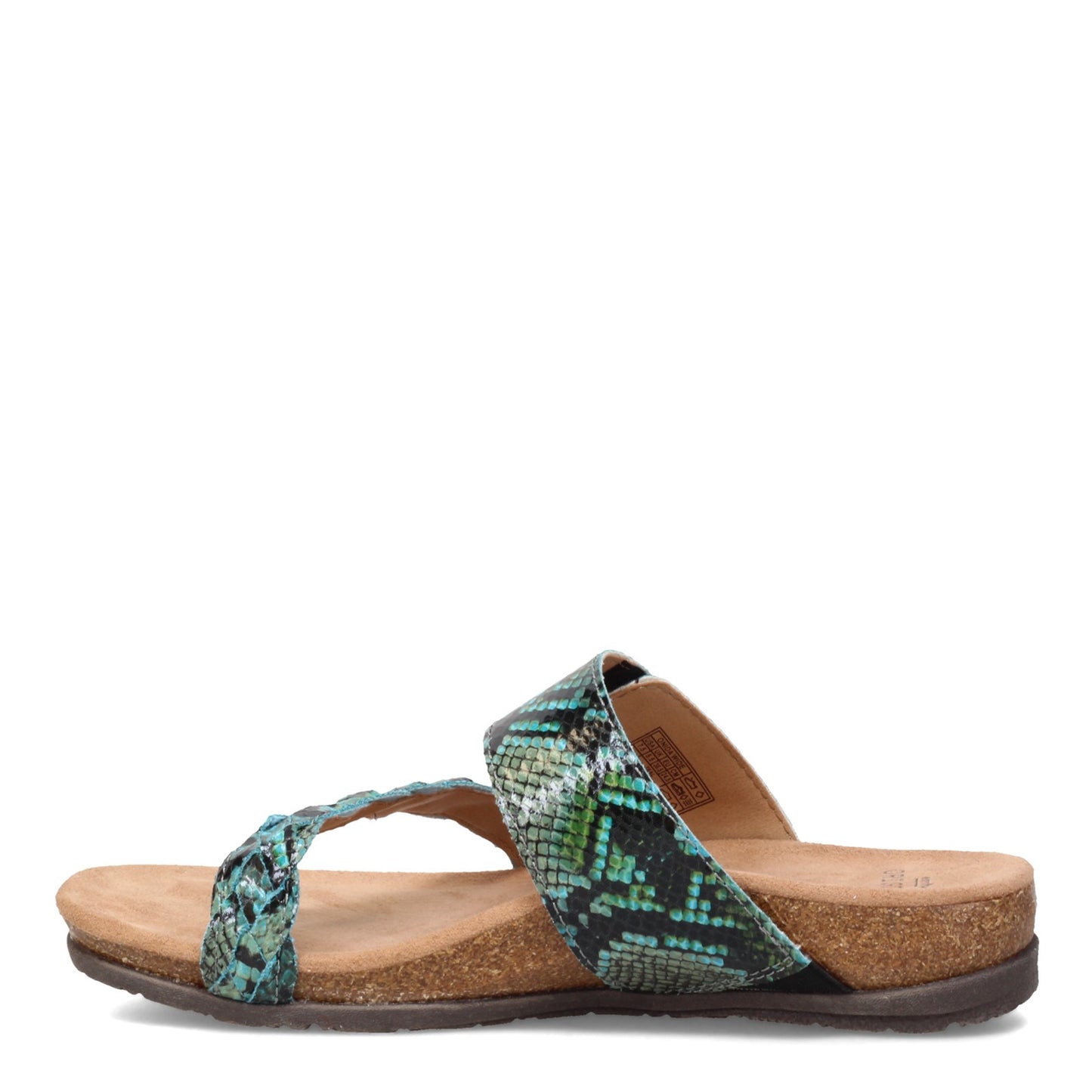 Peltz Shoes Women's Earth Origins Onida Sandal TEAL 207711W-432