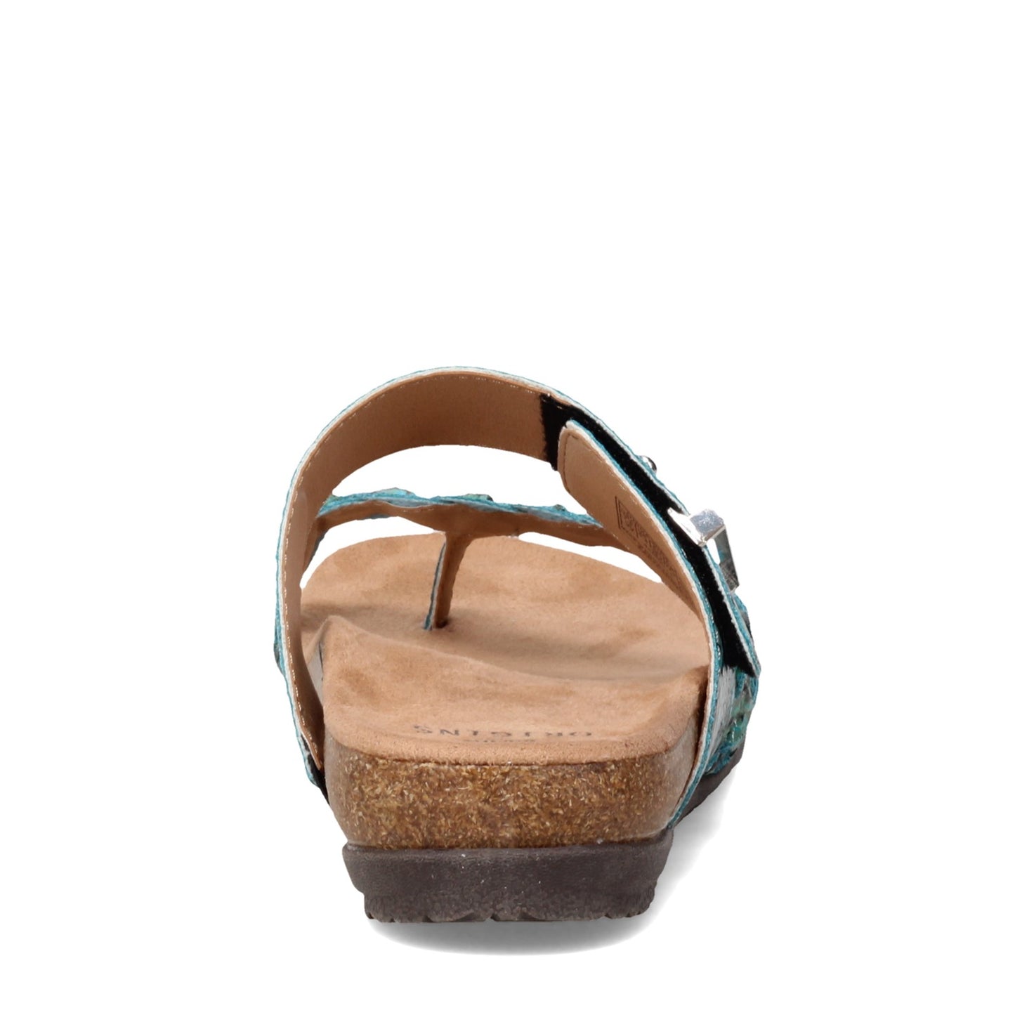 Peltz Shoes Women's Earth Origins Onida Sandal TEAL 207711W-432