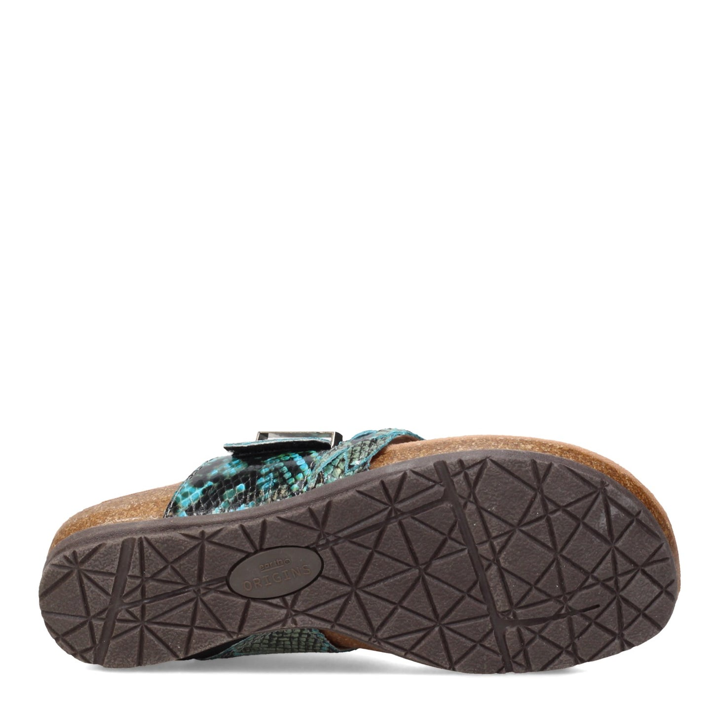 Peltz Shoes Women's Earth Origins Onida Sandal TEAL 207711W-432