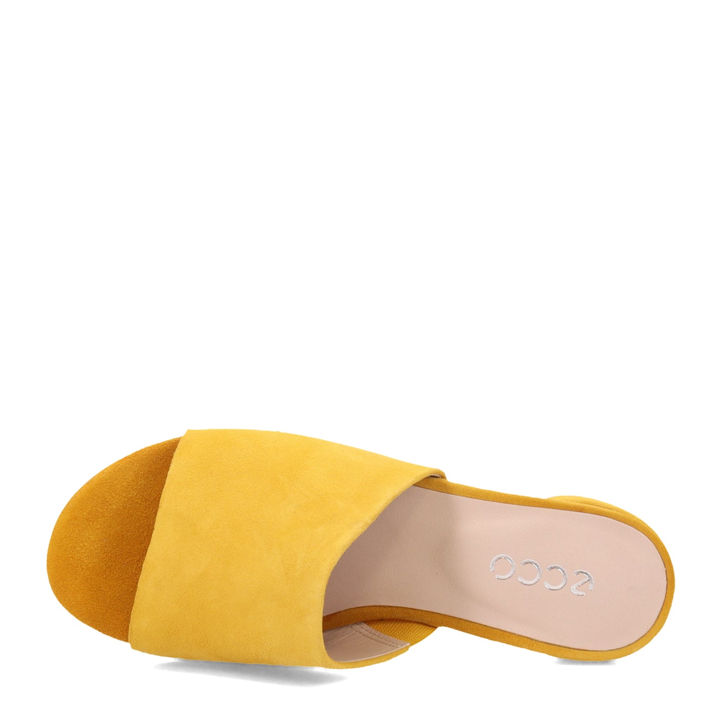 Peltz Shoes Women's Ecco Flat Slide II Sandal MARIGOLD 208403-05366