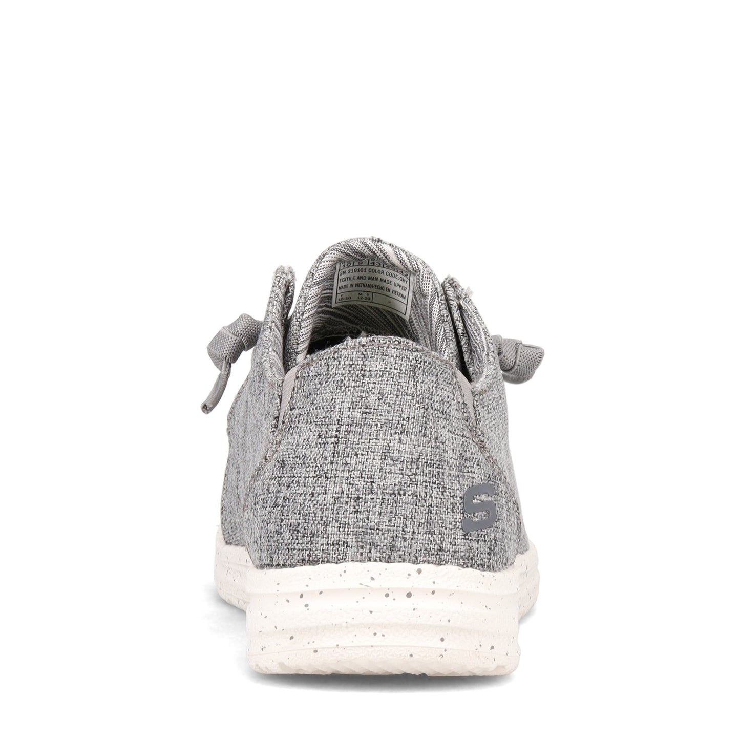 Peltz Shoes Men's Skechers Relaxed Fit: Melson - Chad Slip-On GRAY 210101-GRY