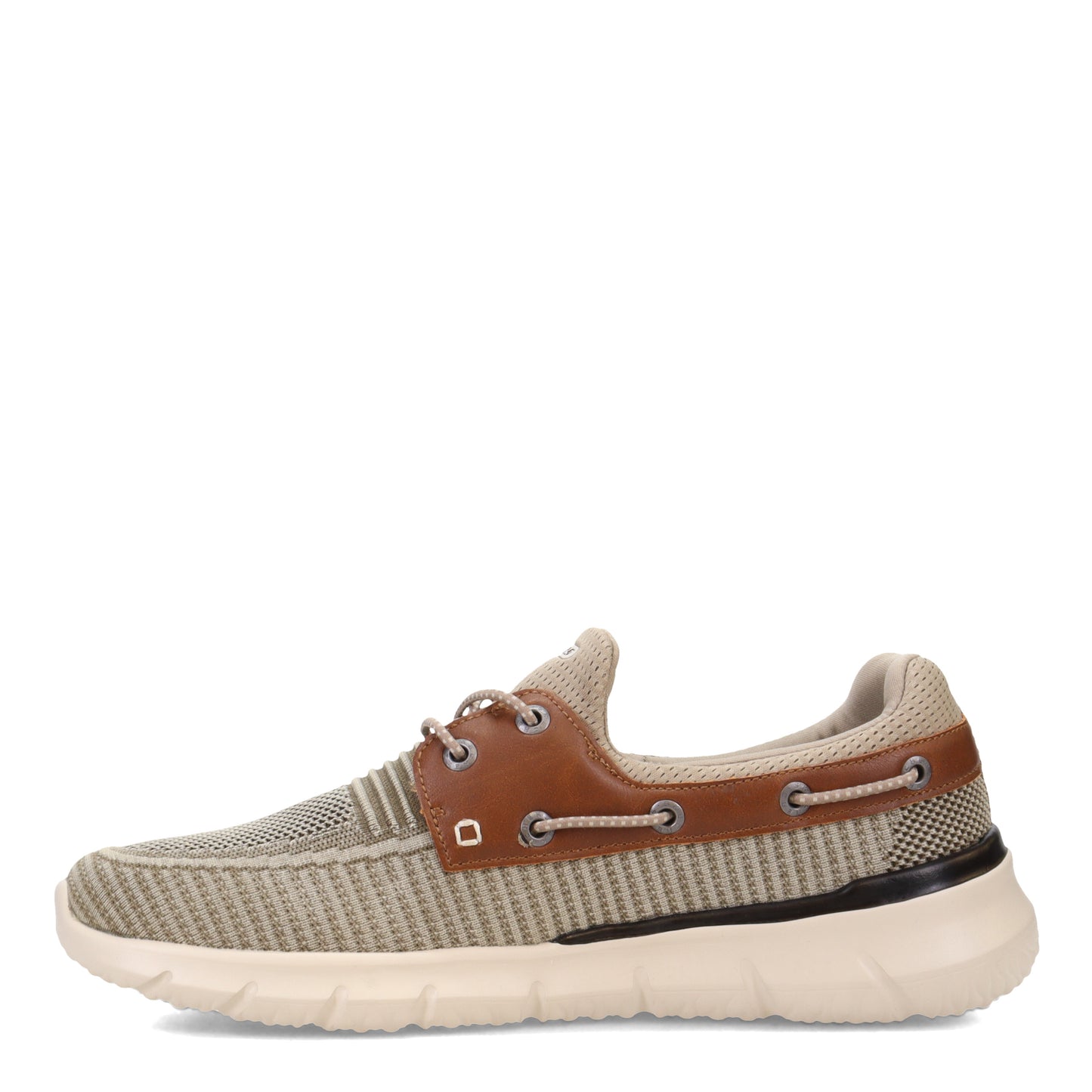 Peltz Shoes Men's Skechers Del Retto - Clean Slate Boat Shoe Taupe 210237-TPE