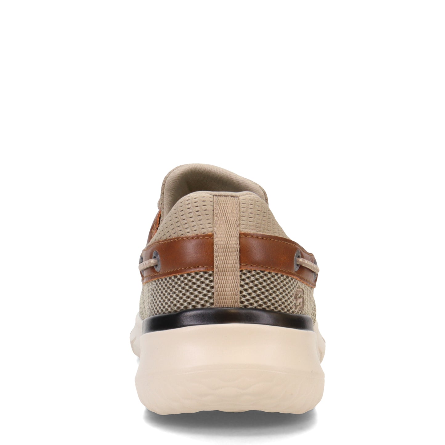 Peltz Shoes Men's Skechers Del Retto - Clean Slate Boat Shoe Taupe 210237-TPE