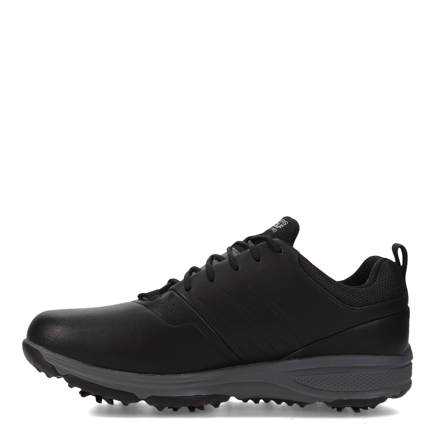 Peltz Shoes Men's Skechers GOgolf: Torque Pro Golf Shoe Black/Grey 214002-BKGY
