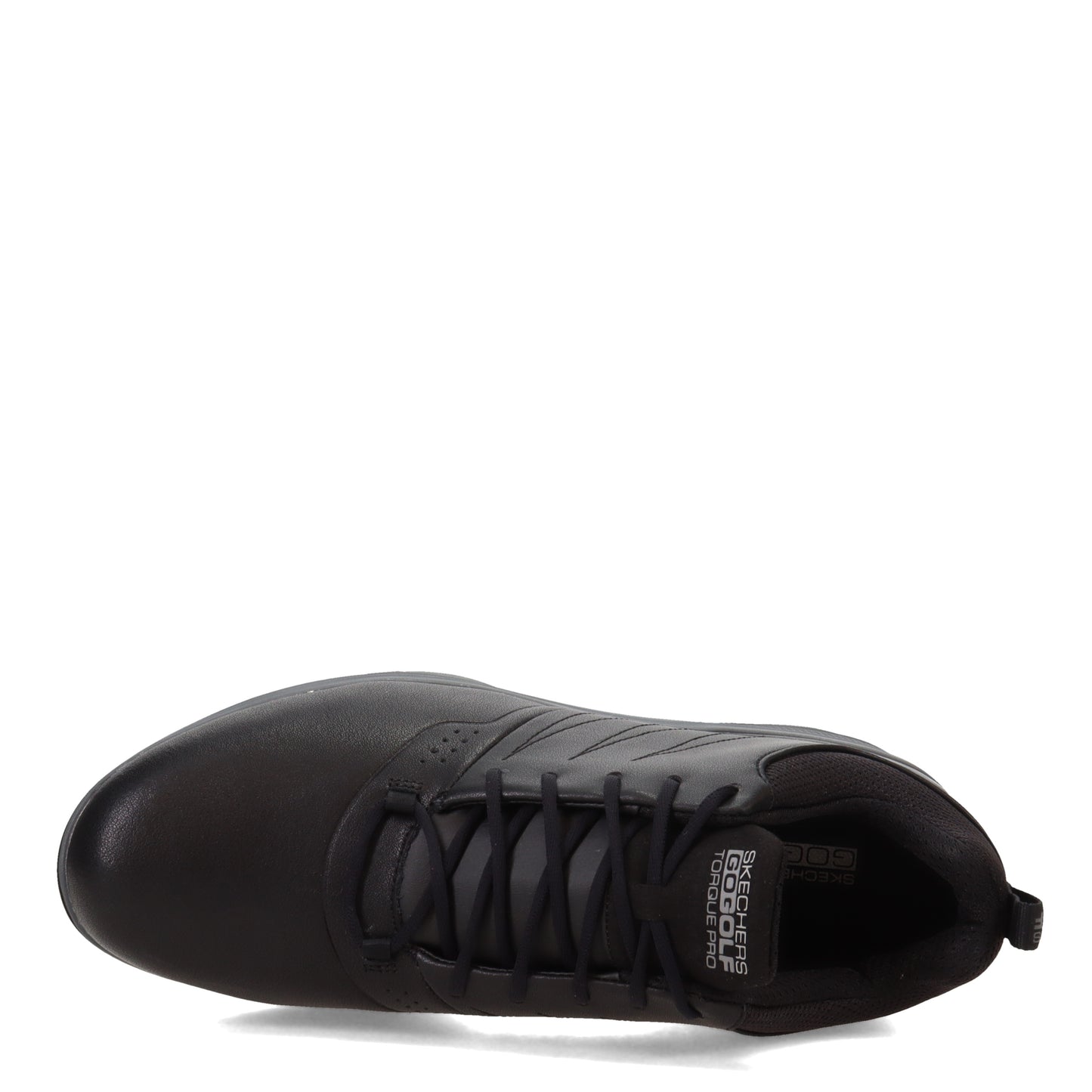 Peltz Shoes Men's Skechers GOgolf: Torque Pro Golf Shoe Black/Grey 214002-BKGY