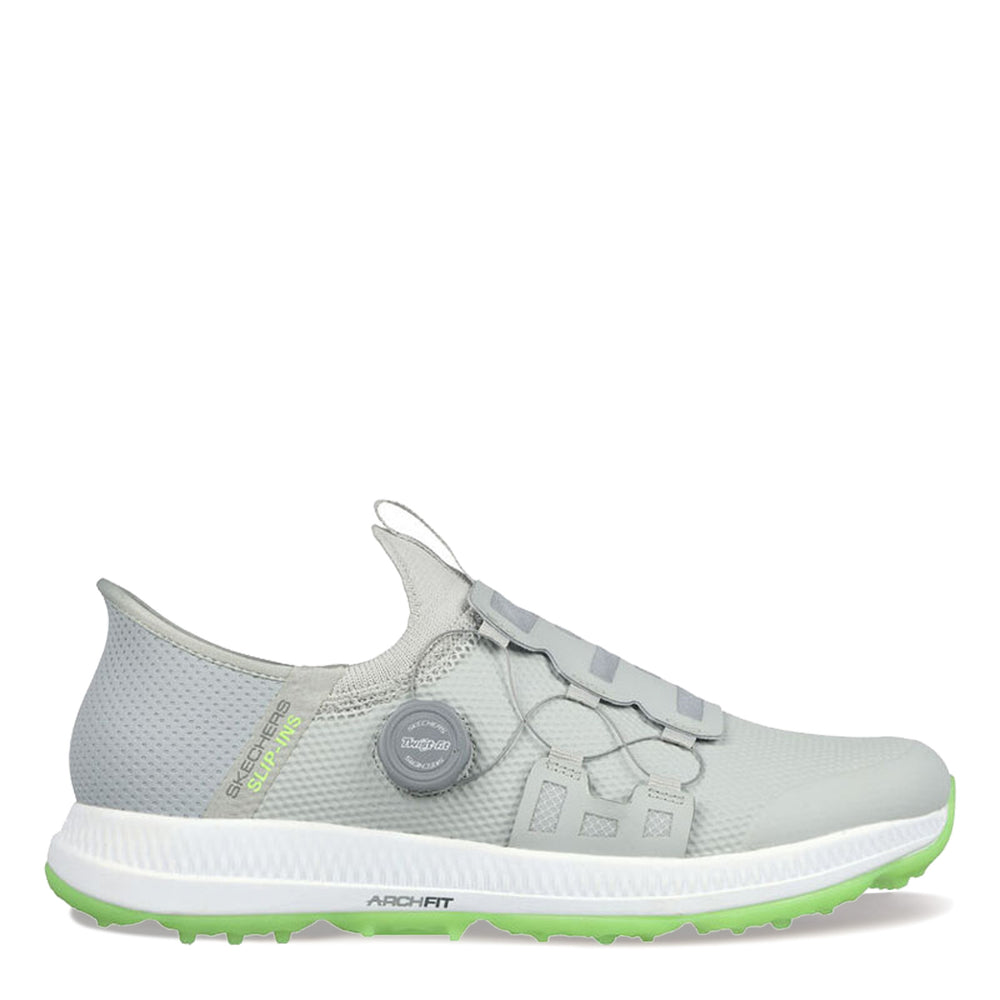SKECHERS GOLF シューズ 7.5 グレー/ライム Men's Skechers, GOgolf: Elite 5 - Slip 'In Golf Shoe - X