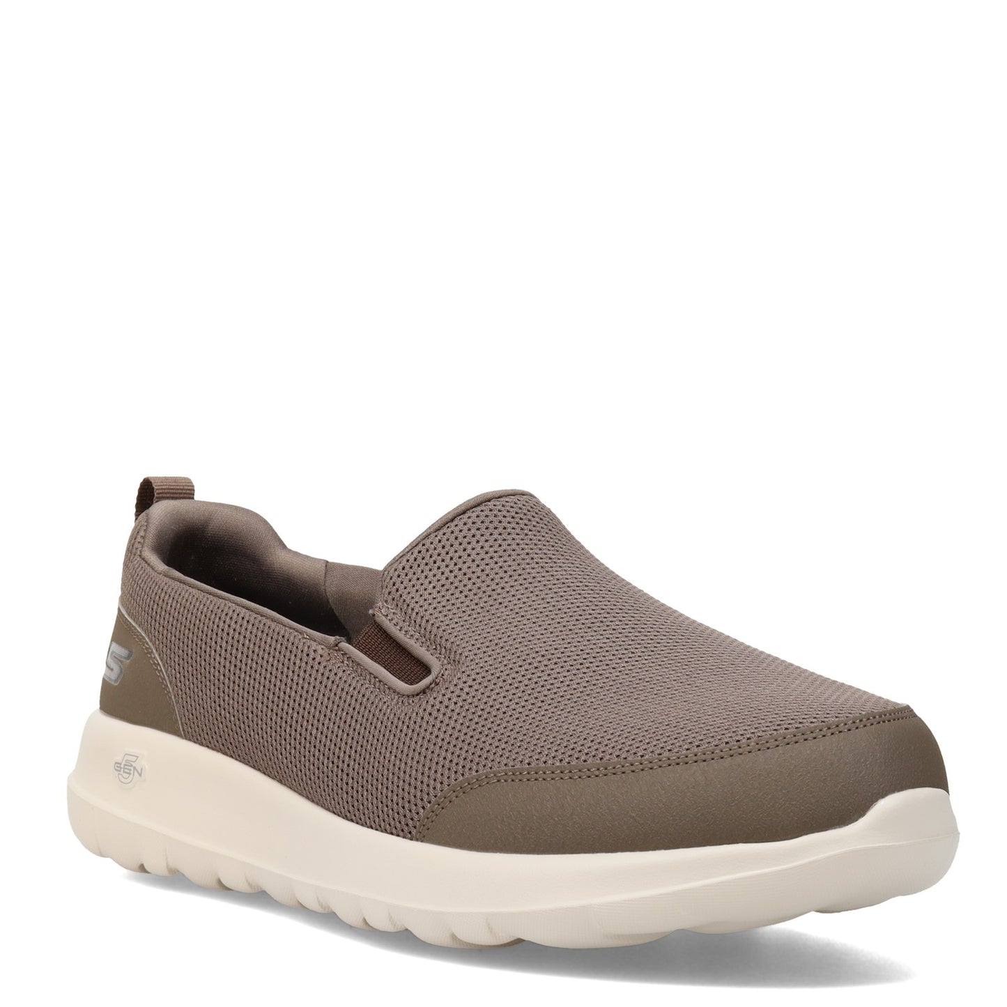 Peltz Shoes Men's Skechers GOwalk Max - Clinched Slip-On KHAKI 216010WW-KHK
