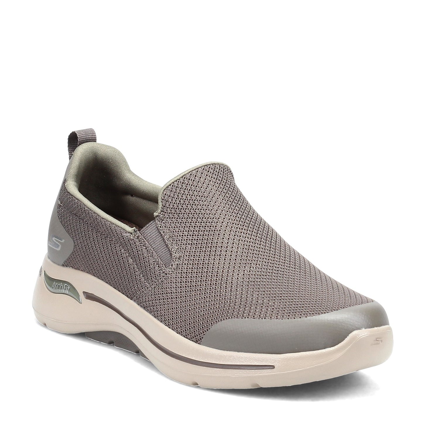 Peltz Shoes Men's Skechers GOwalk Arch Fit - Togpath Slip-On - Wide Width TAUPE 216121WW-TPE