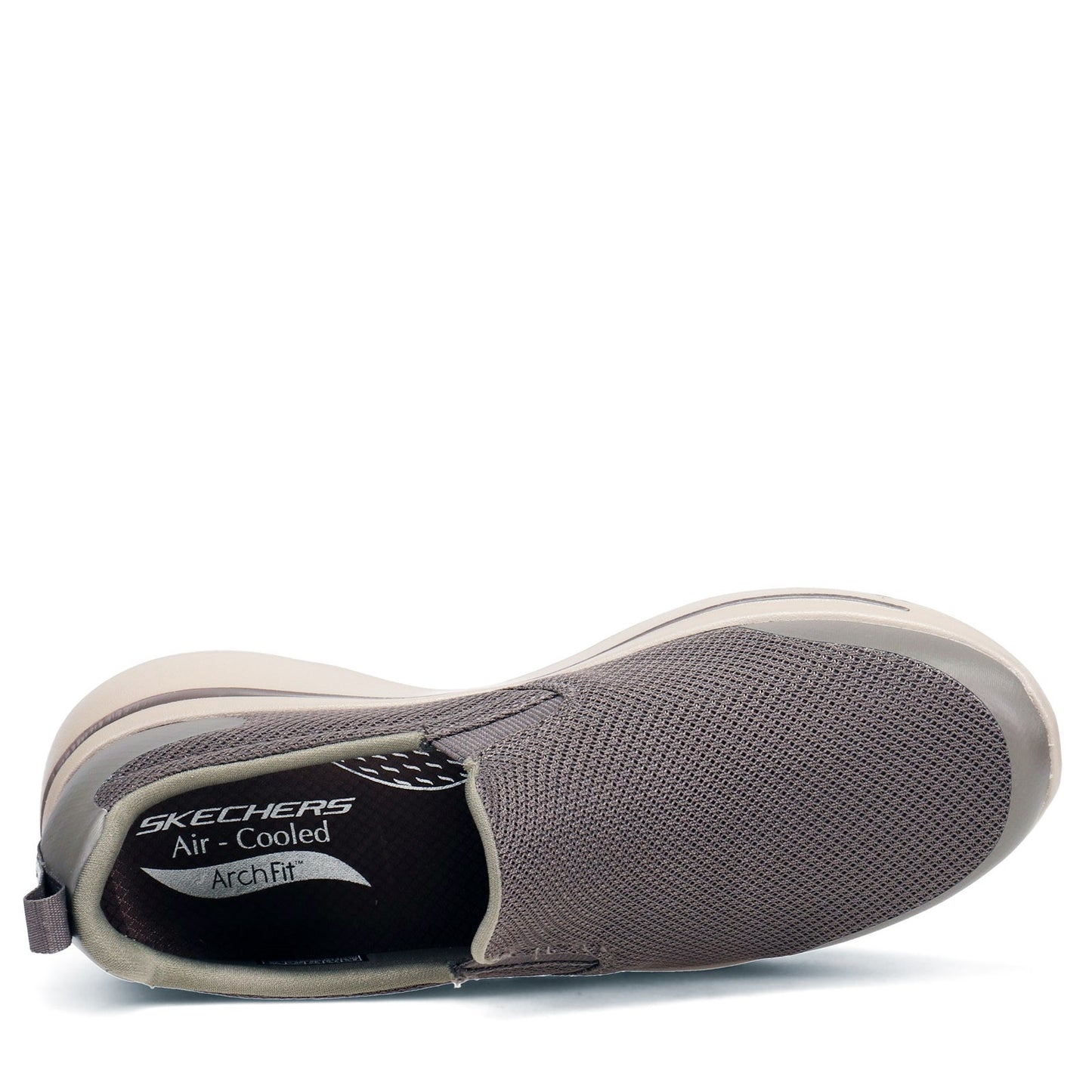 Peltz Shoes Men's Skechers GOwalk Arch Fit - Togpath Slip-On - Wide Width TAUPE 216121WW-TPE