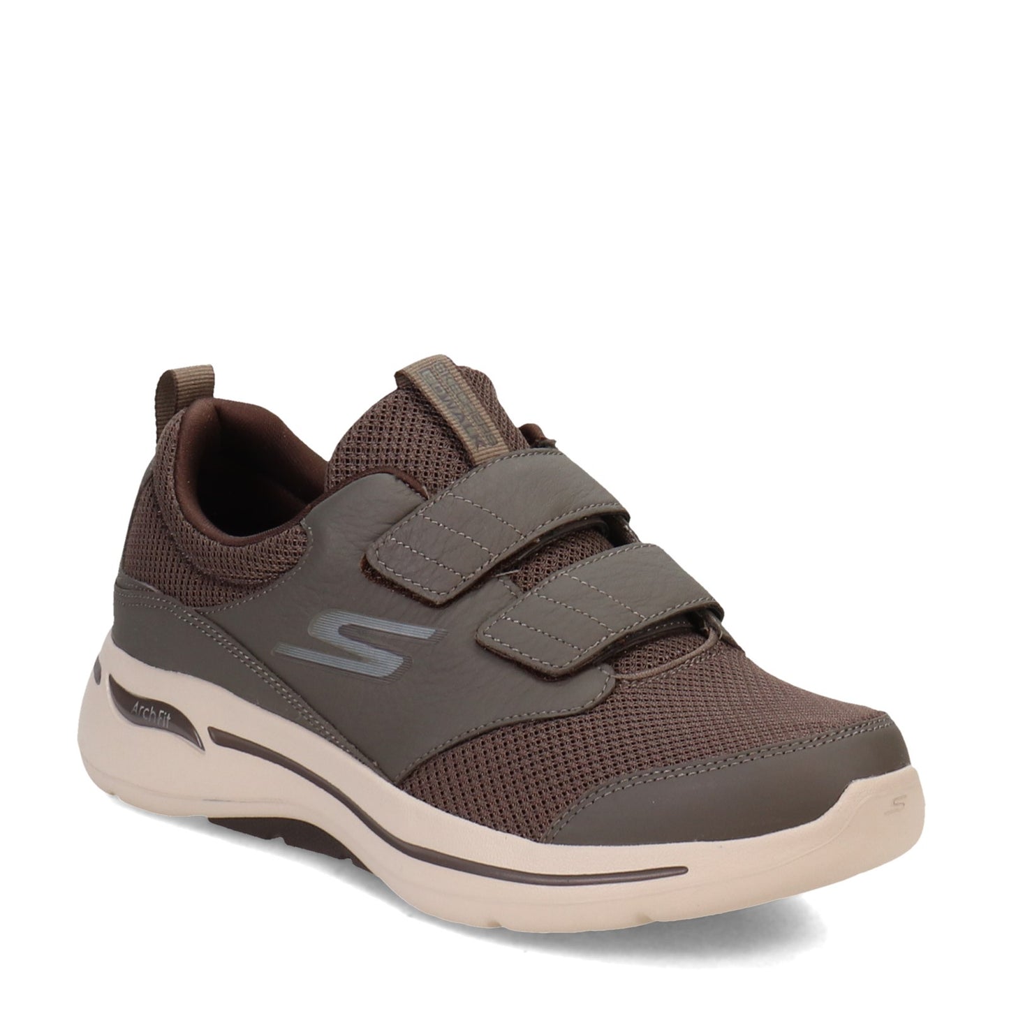 Peltz Shoes Men's Skechers GO WALK Arch Fit - Preserve Walking Shoe TAUPE 216152-TPE