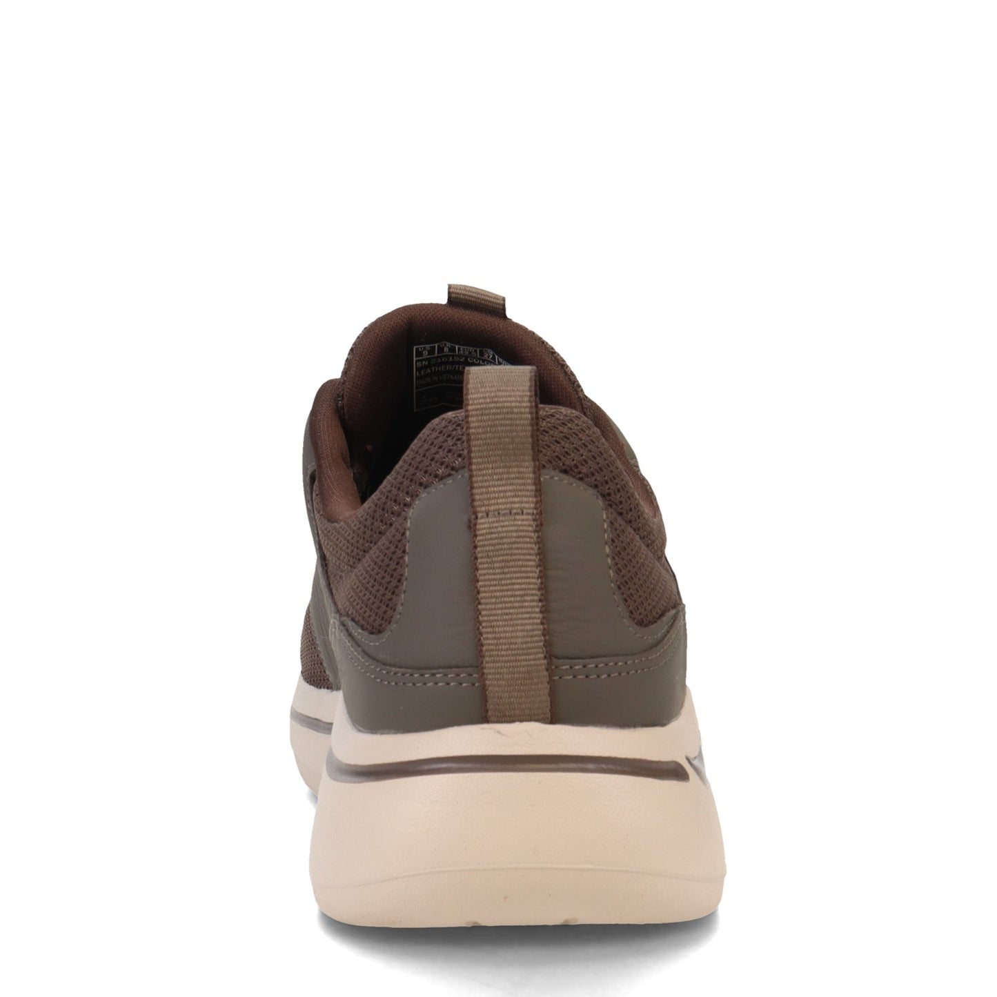 Peltz Shoes Men's Skechers GO WALK Arch Fit - Preserve Walking Shoe TAUPE 216152-TPE