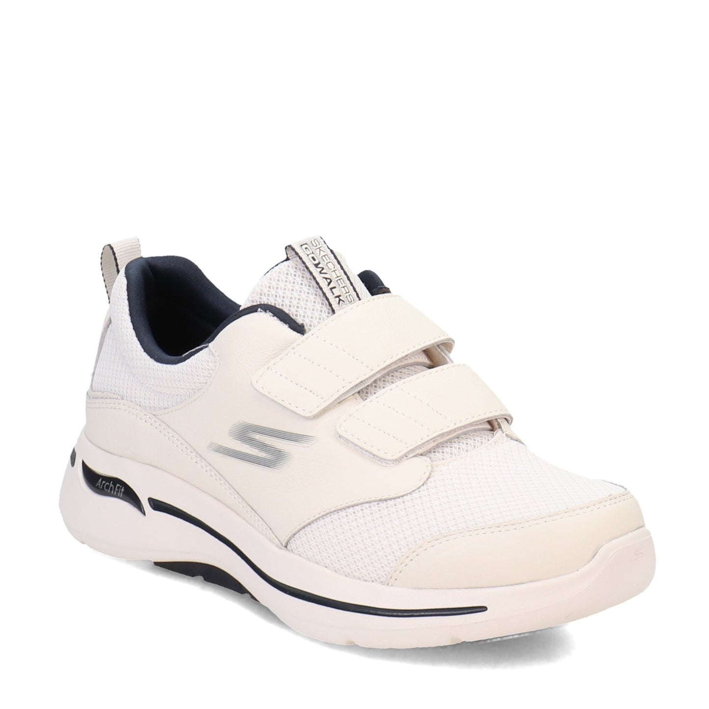 Peltz Shoes Men's Skechers GO WALK Arch Fit - Preserve Walking Shoe WHITE 216152-WNV