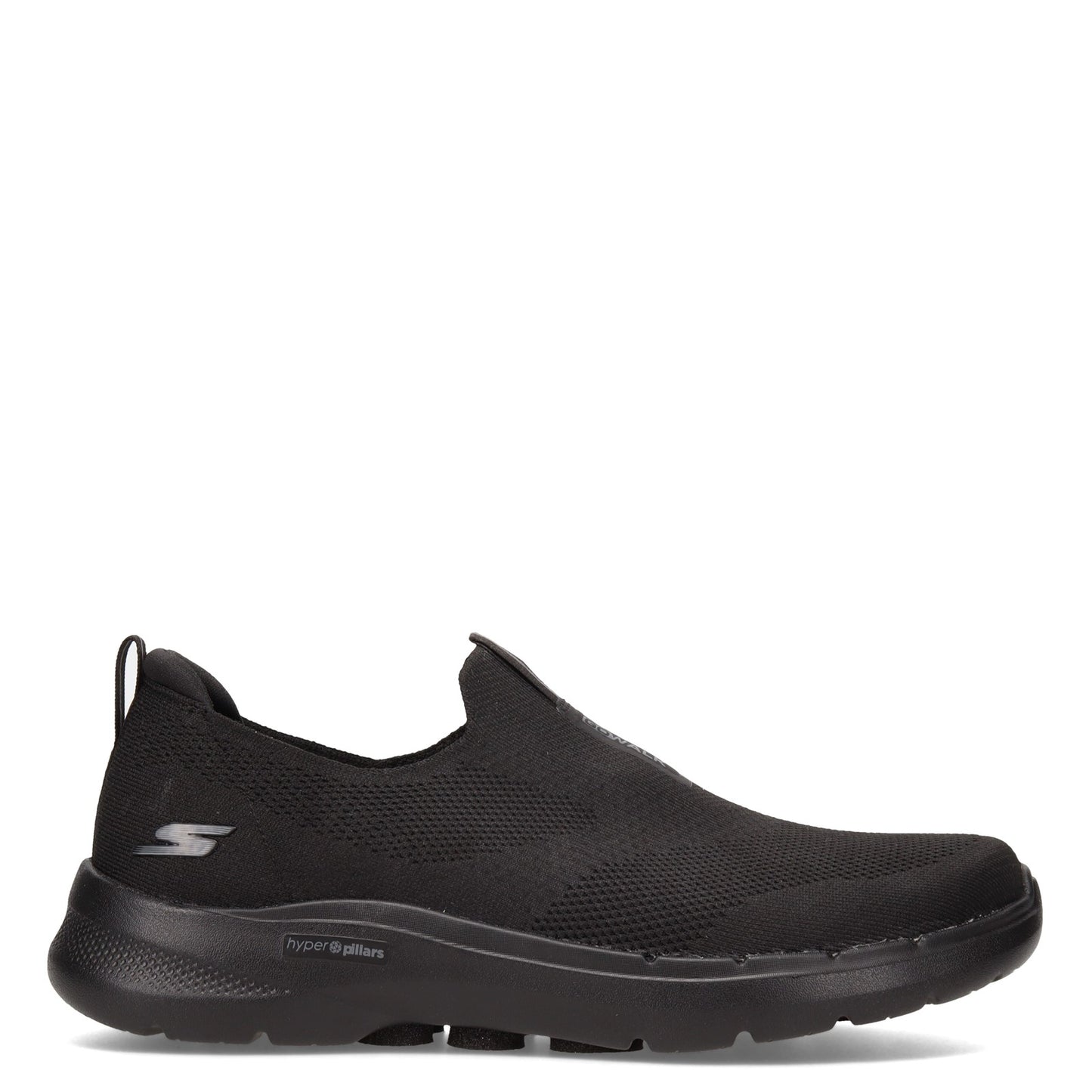 Peltz Shoes Men's Skechers GOwalk 6 Slip-On BLACK 216202-BBK