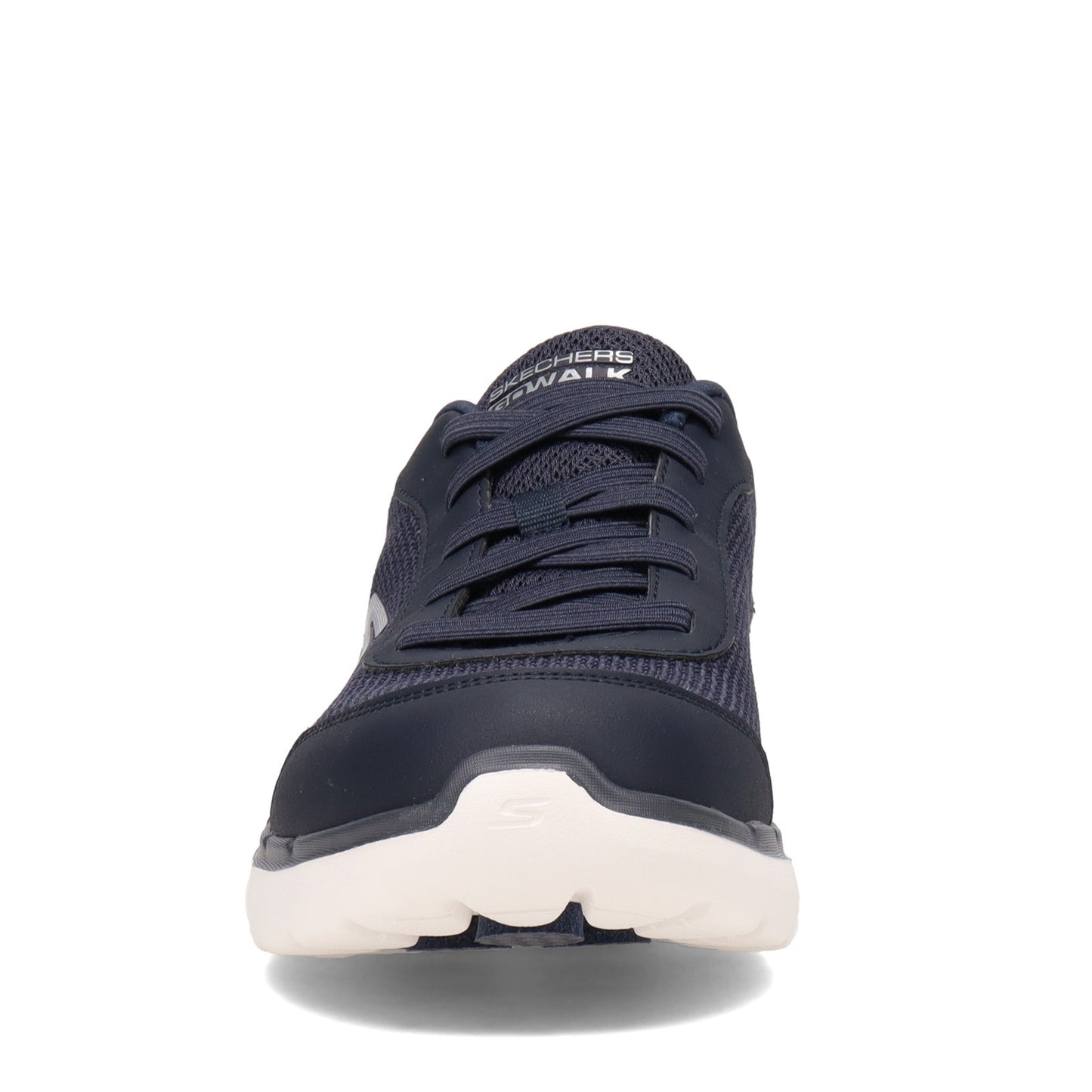 Peltz Shoes Men's Skechers GOwalk 6 - Bold Knight Walking Shoe NAVY 216204-NVBL