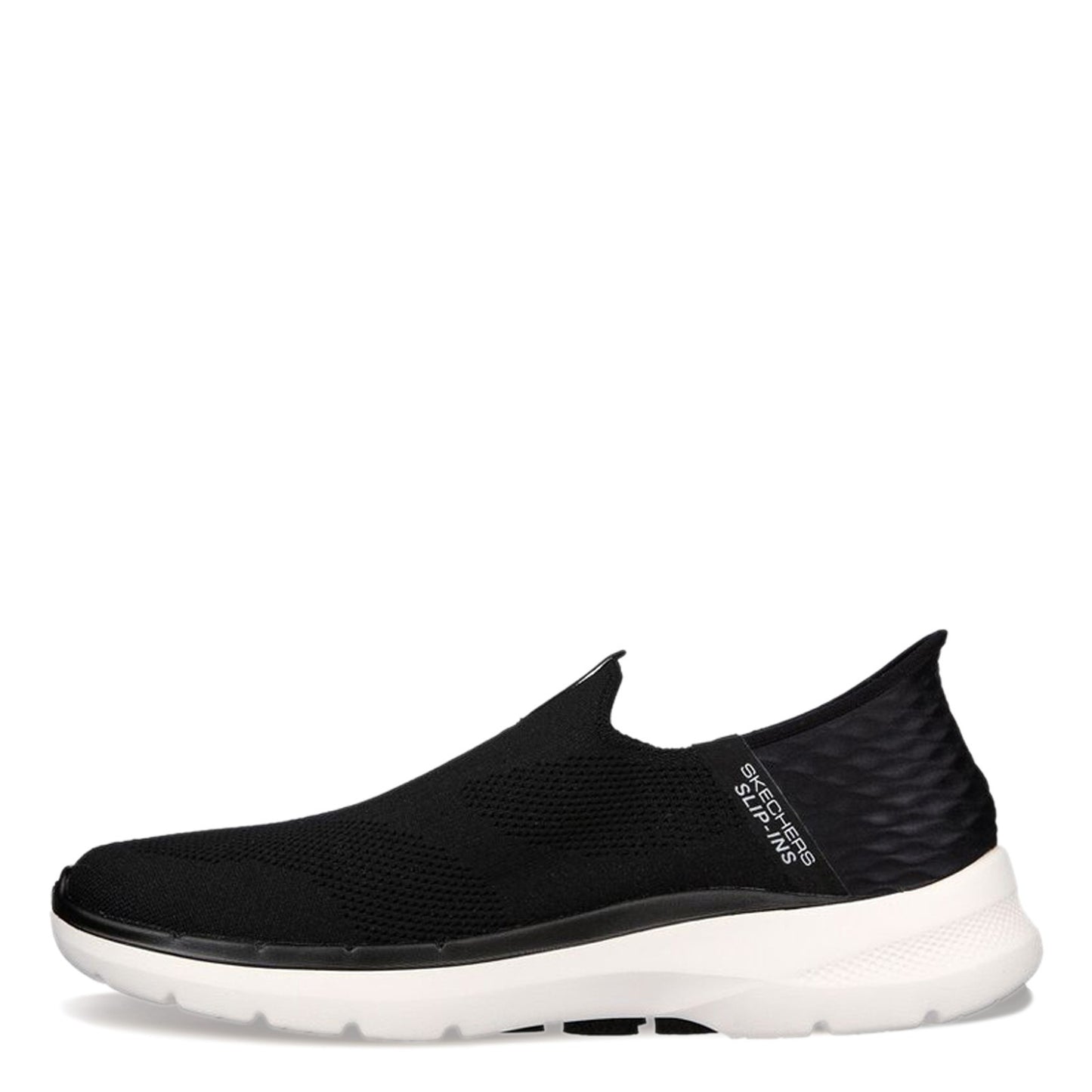 Peltz Shoes Men's Skechers Slip-ins: GO WALK 6 - Easy On Sneaker - Wide Width BLACK 216278WW-BLK